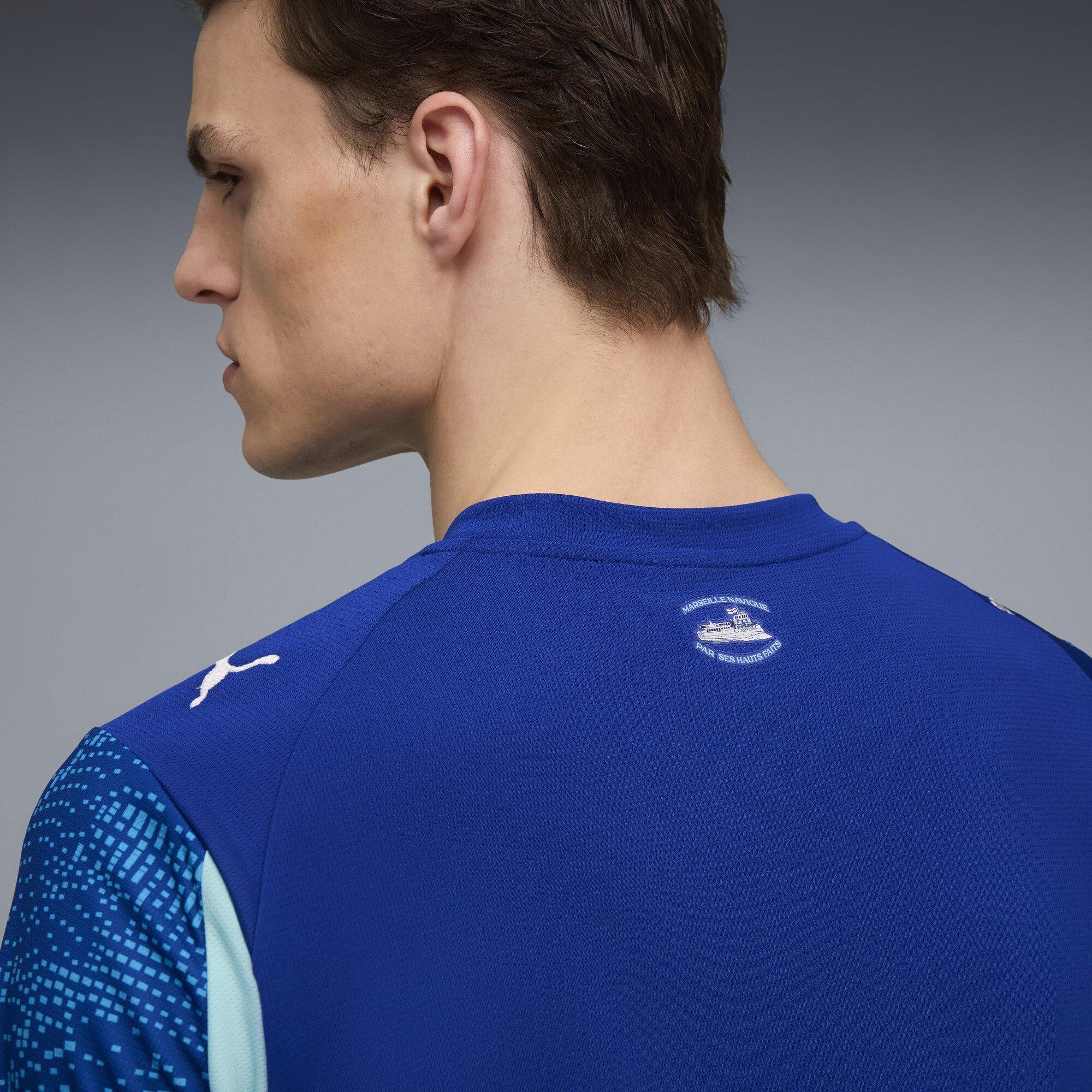 Blue - Puma - Marseille Third Shirt 2025 2026 Adults - 6