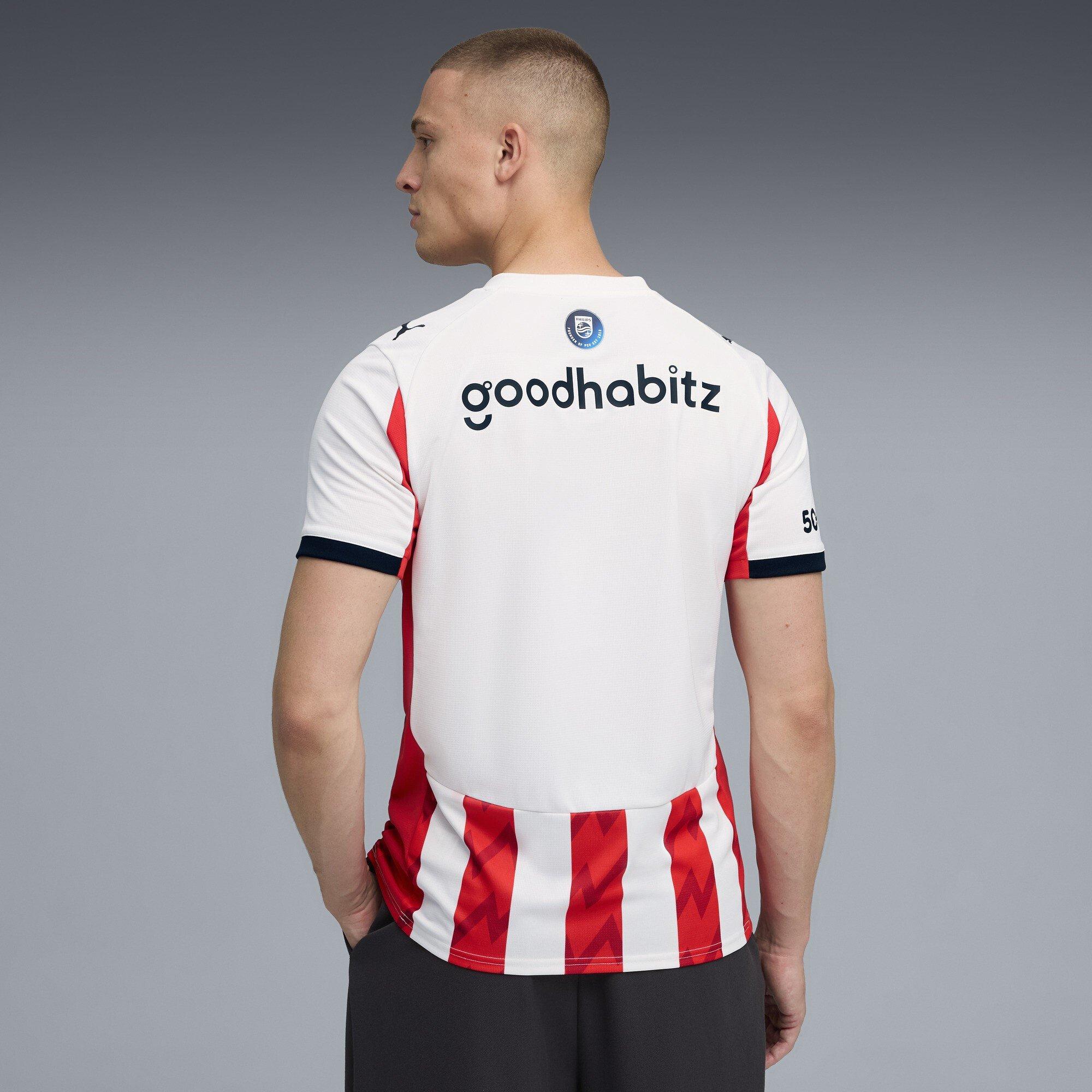 White/Red - Puma - PSV Home Shirt 2025 2026 Adults - 4