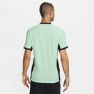 Menthe/Noir - Nike - Back Printed Sport T-Shirt - 9