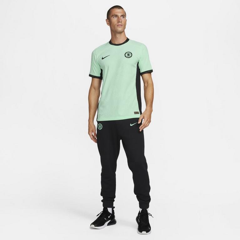 Menthe/Noir - Nike - Back Printed Sport T-Shirt - 8