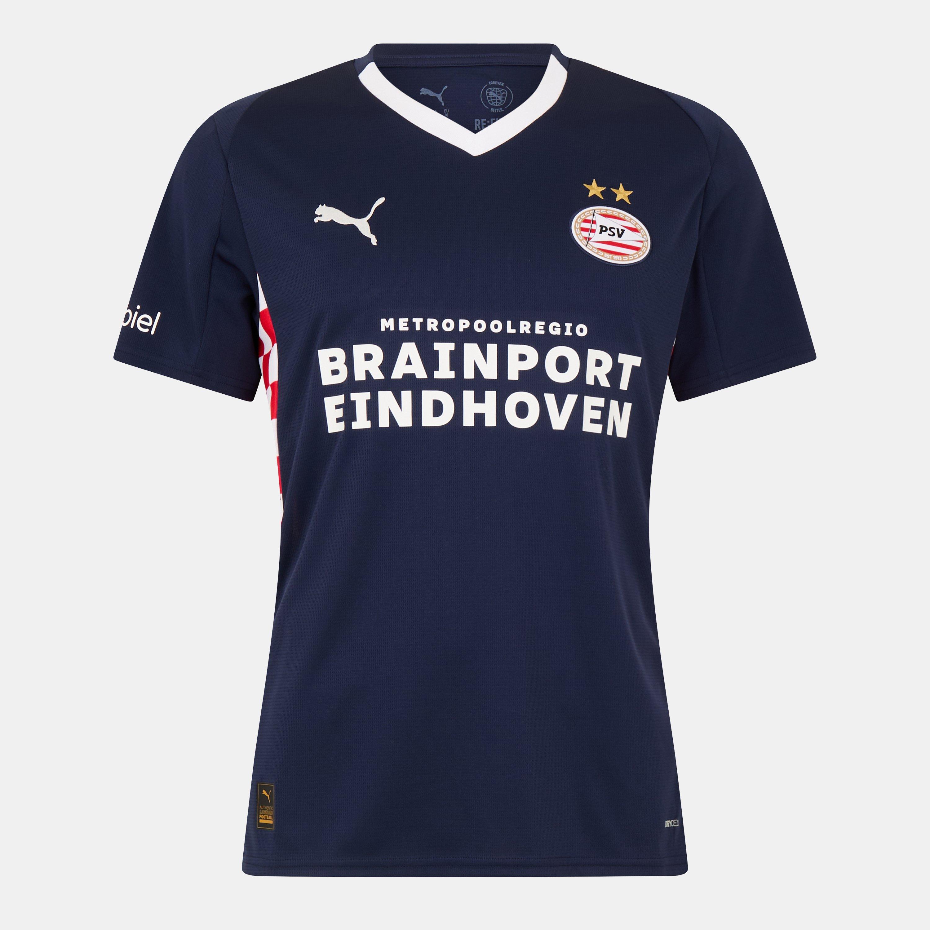 Puma Men's Psv Away Shirt 2025 2026 Adults - Navy/White - S