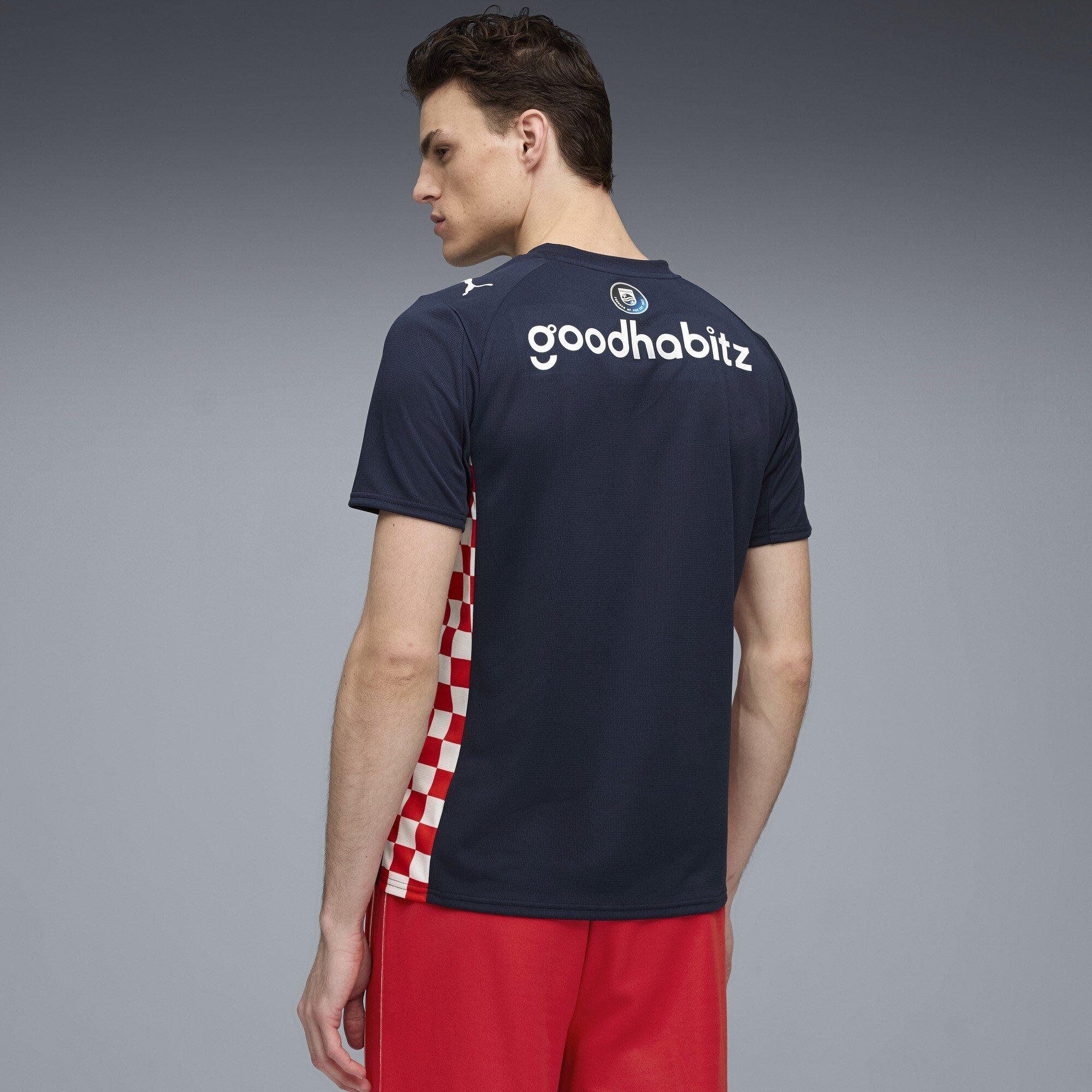 Navy/White - Puma - PSV Away Shirt 2025 2026 Adults - 4