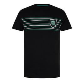 Team Celtic Retro T Shirt Adults