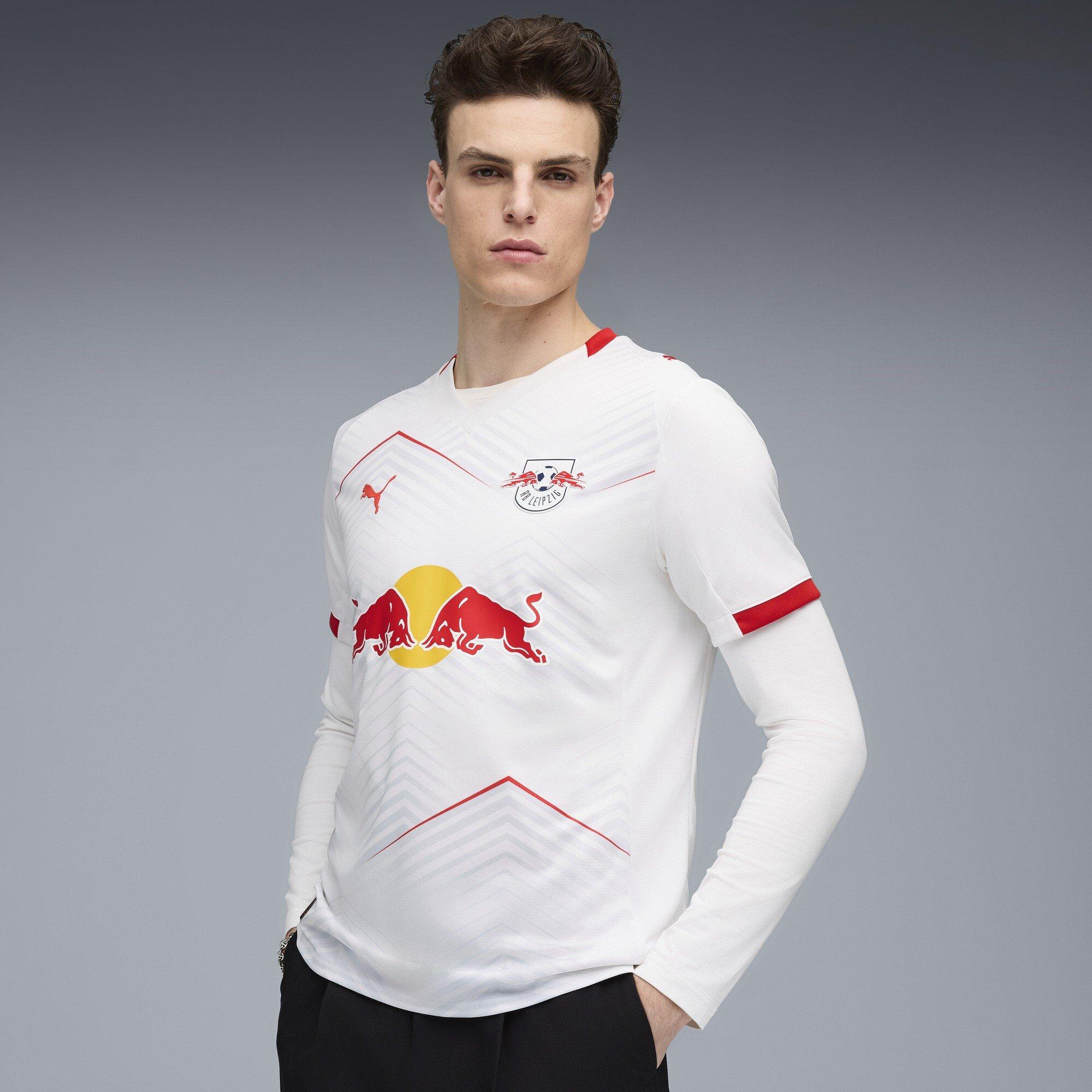 Weiß/Rot - Puma - RB Leipzig Home Shirt 2025 2026 Adults - 3