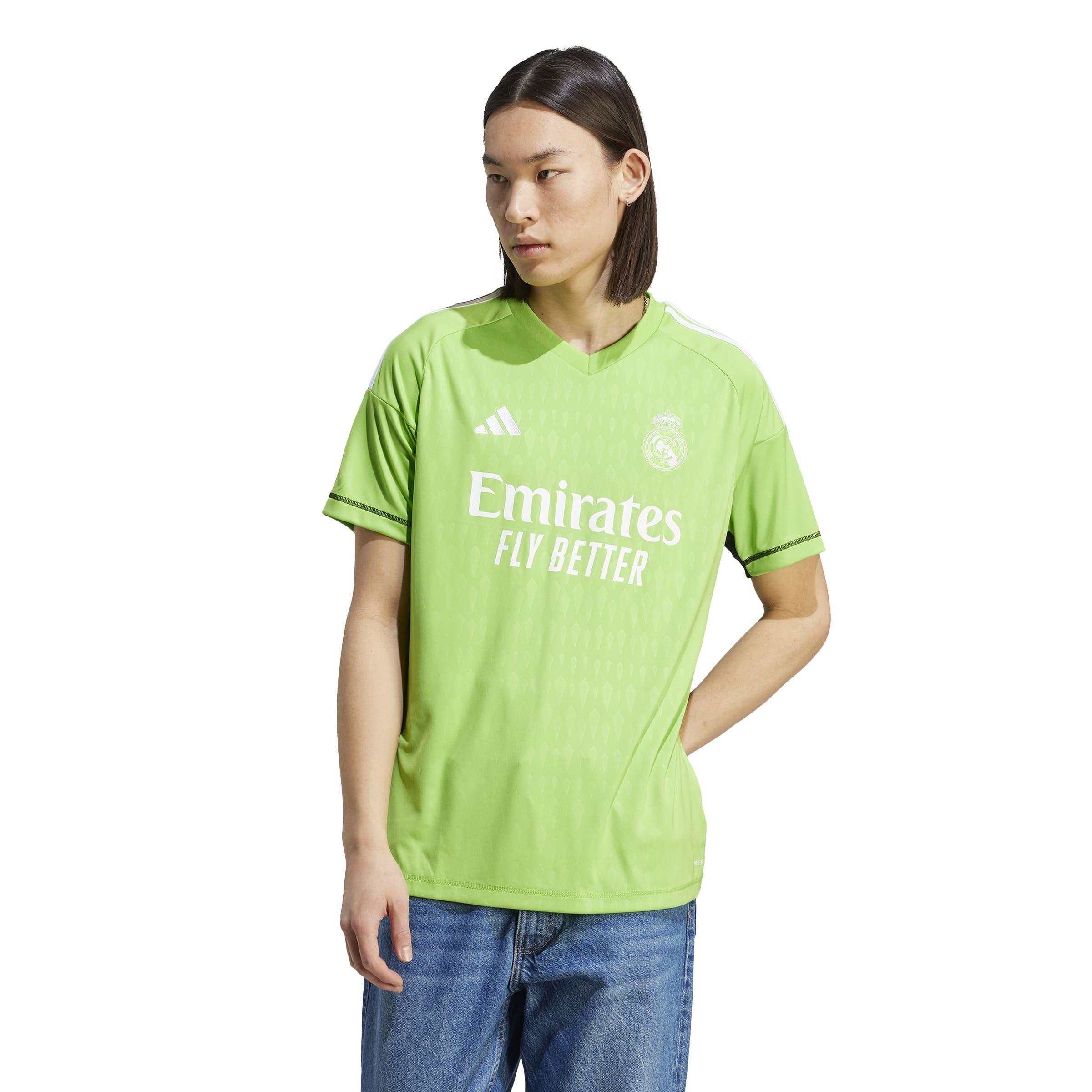 Sol Green2 - adidas - Real Madrid Condivo 22 Home Goalkeeper Shirt Adults - 3