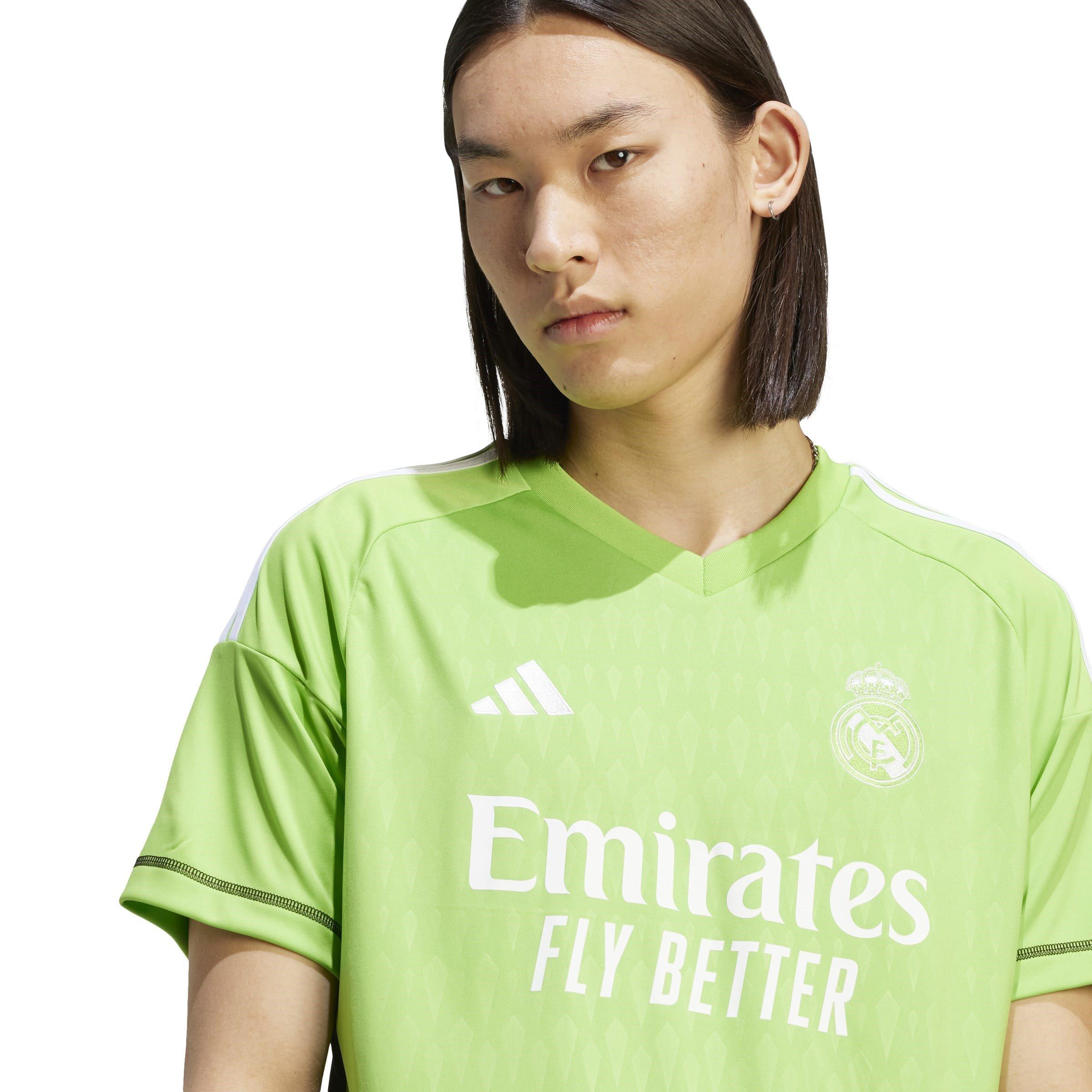 Sol Green2 - adidas - Real Madrid Condivo 22 Home Goalkeeper Shirt Adults - 6