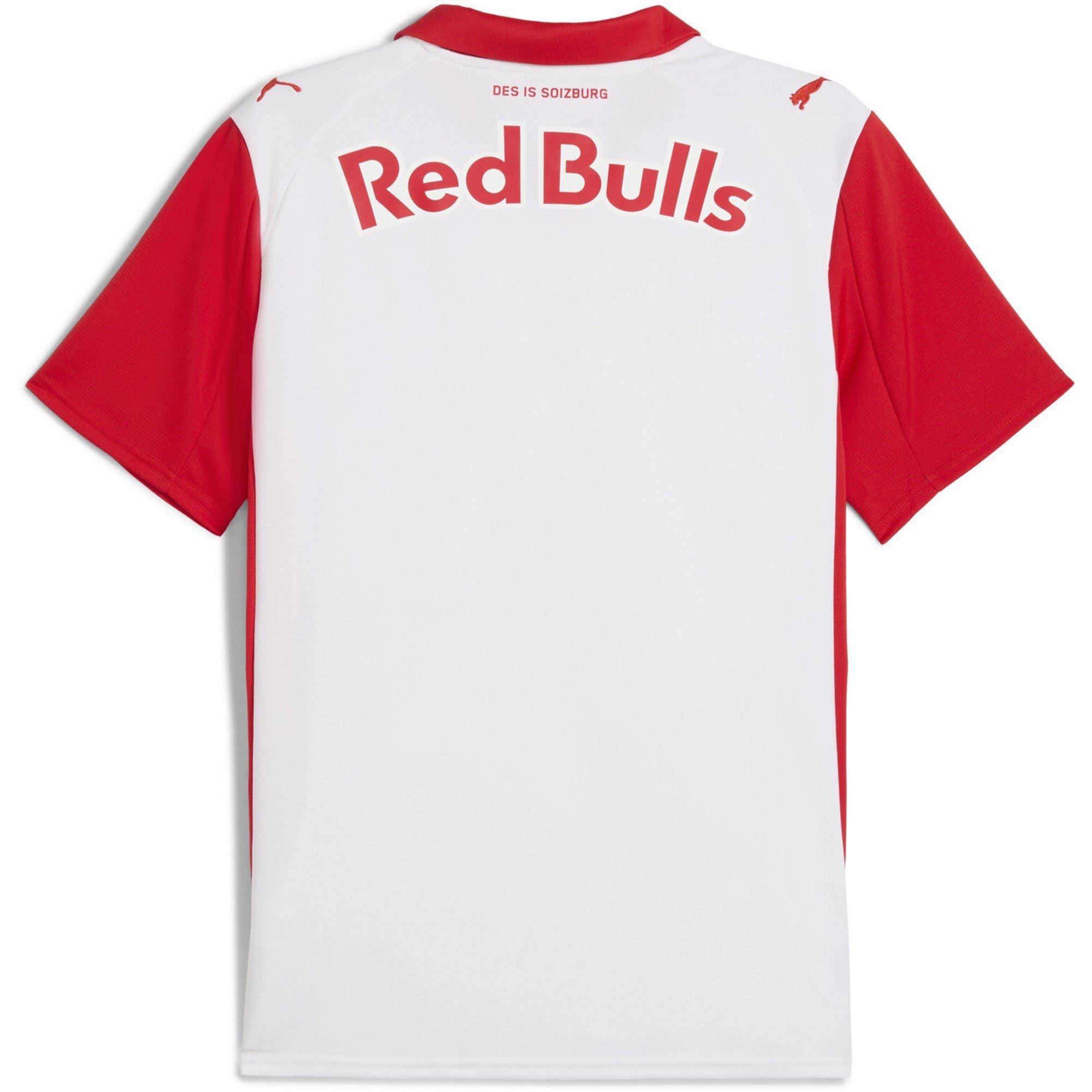 White/Red - Puma - Red Bull Salzburg Home Shirt 2025 2026 Adults - 2