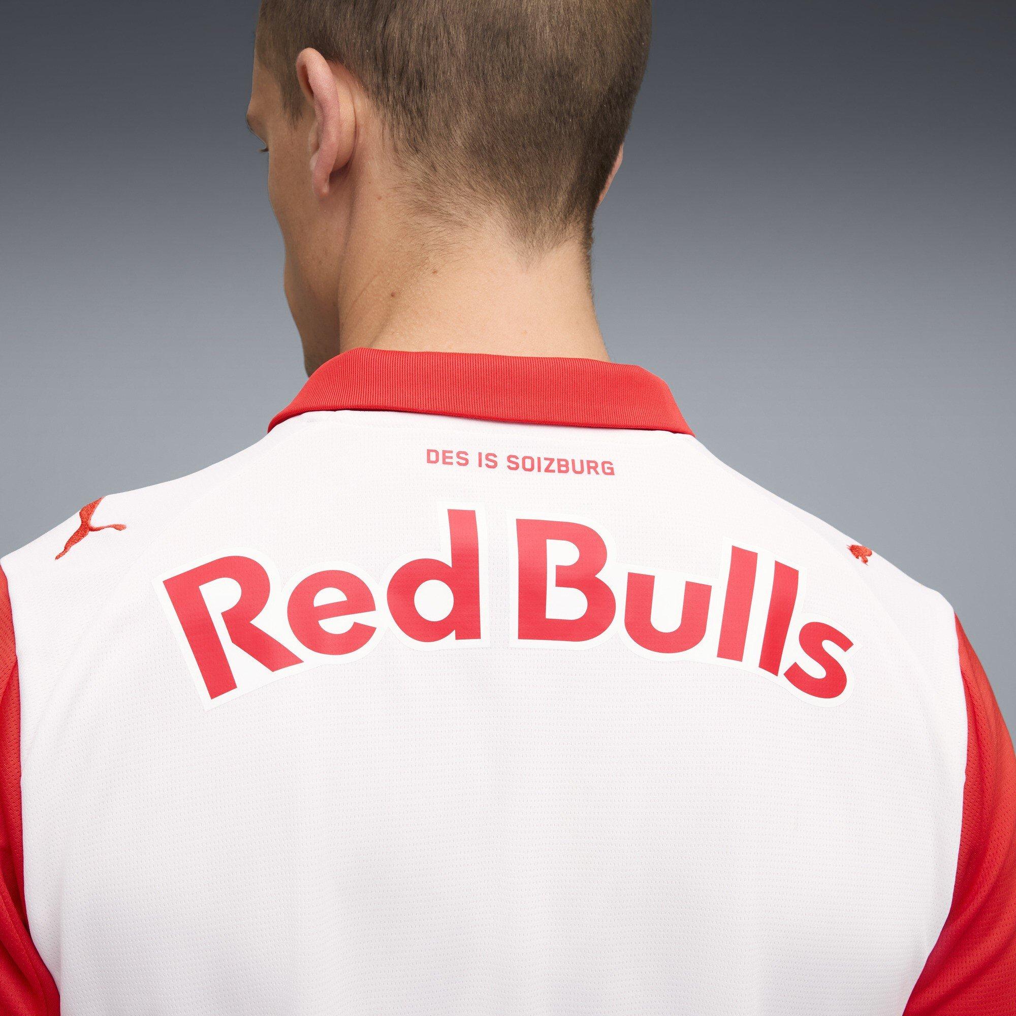 White/Red - Puma - Red Bull Salzburg Home Shirt 2025 2026 Adults - 5