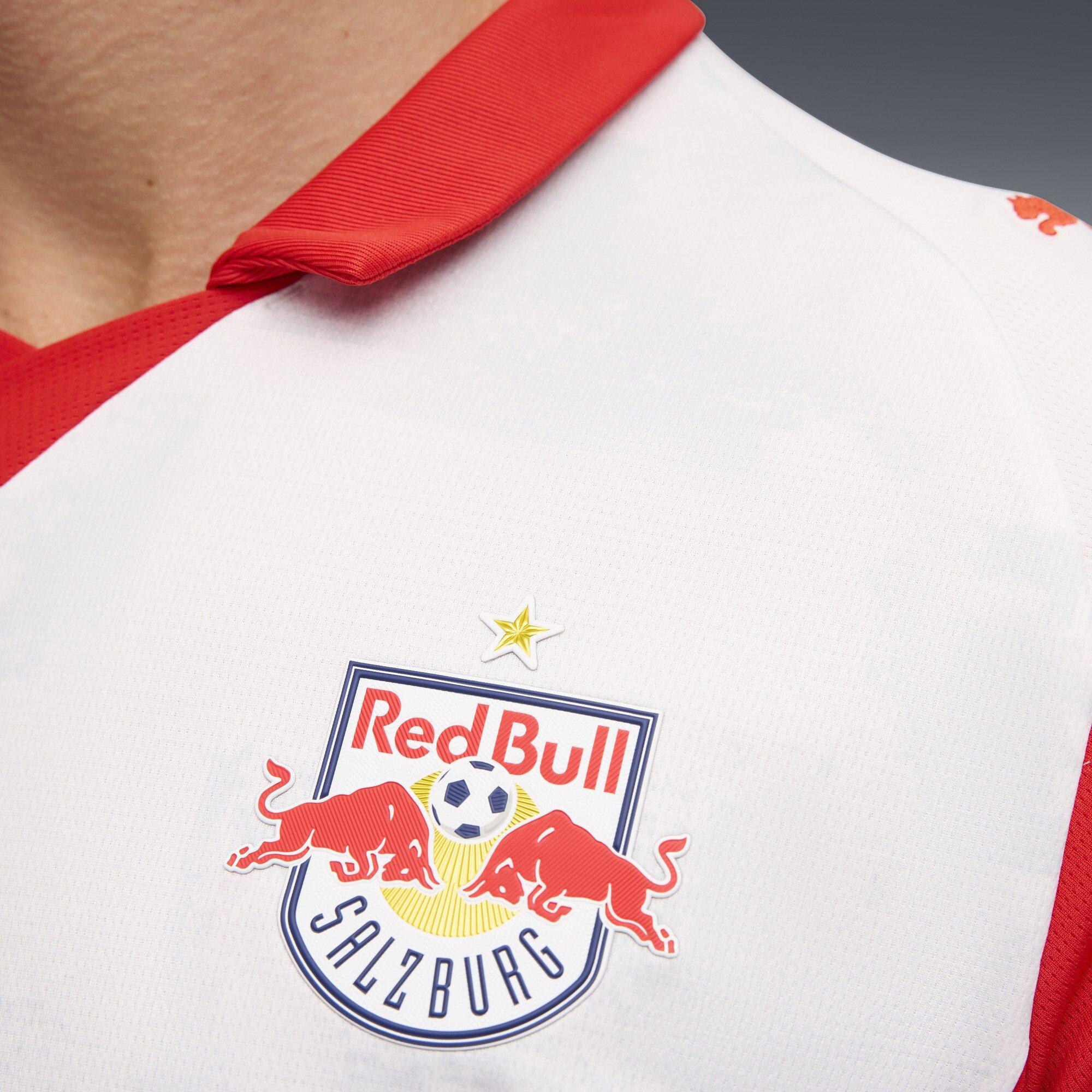 White/Red - Puma - Red Bull Salzburg Home Shirt 2025 2026 Adults - 6