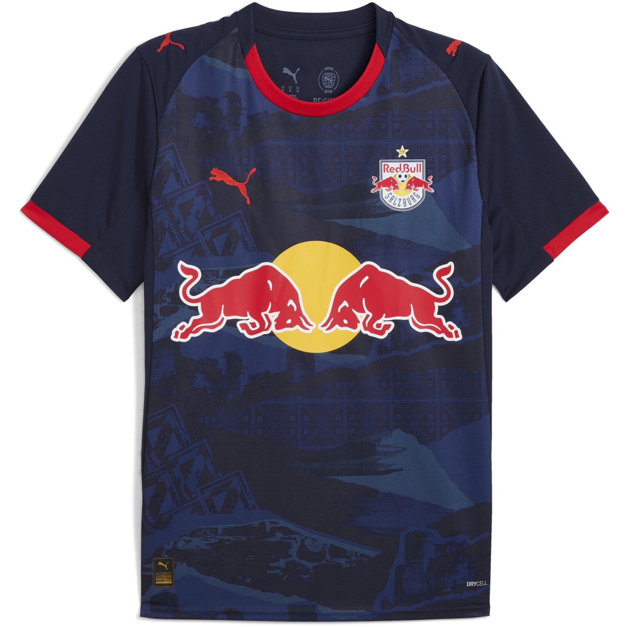 Navy/Red - Puma - RB Salzburg Away Shirt 2025 2026 Adults - 1