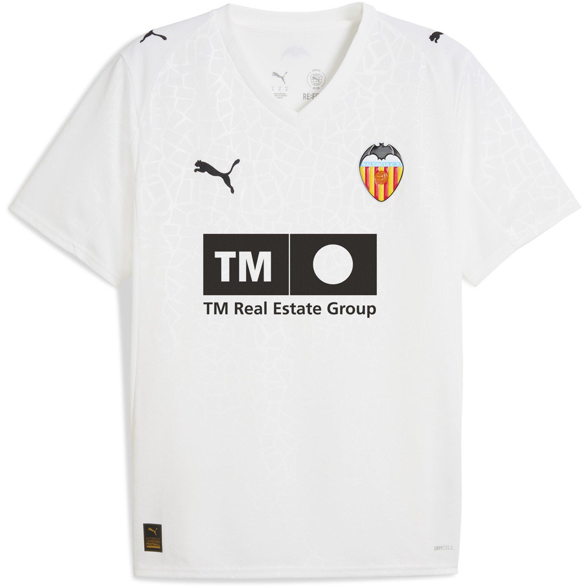 White - Puma - Valencia Home Shirt 2025 2026 Adults - 1