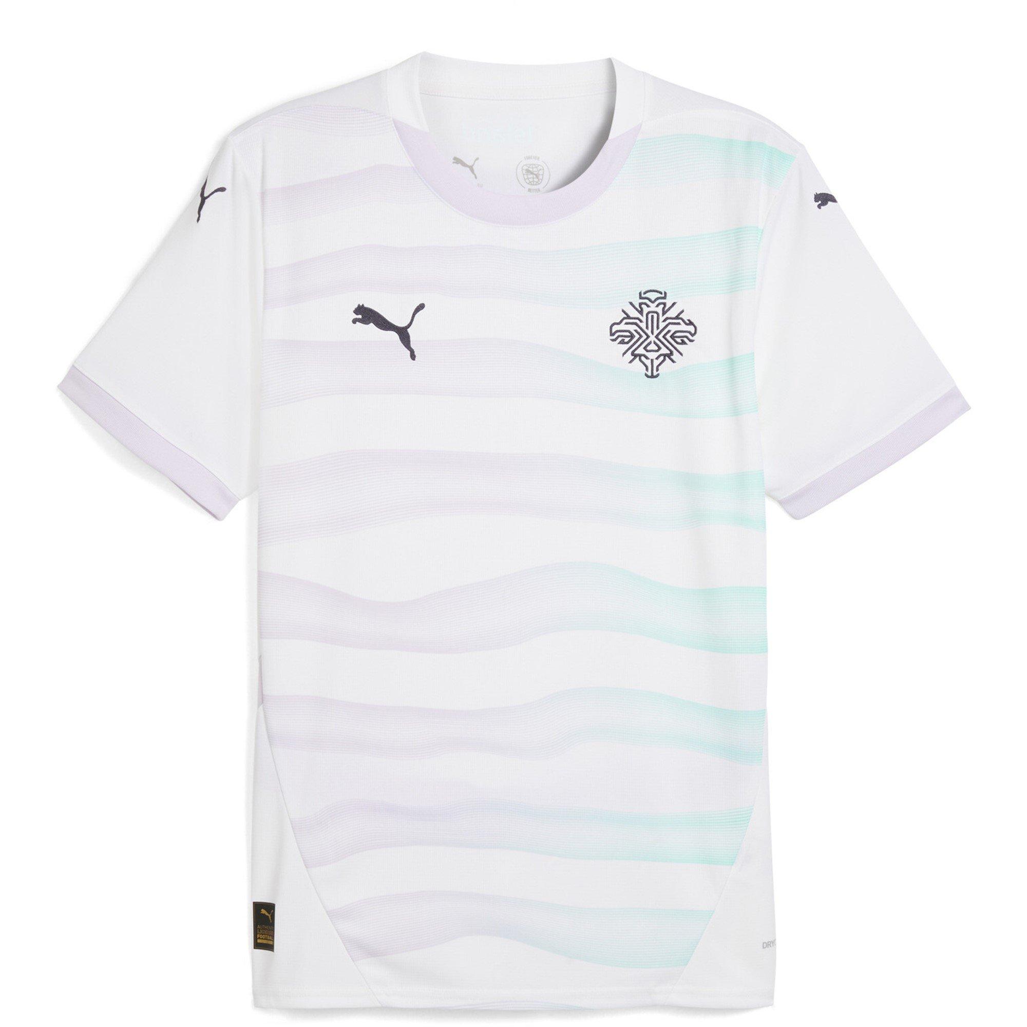 White/Navy - Puma - Iceland Away Shirt 2025 Adults - 1