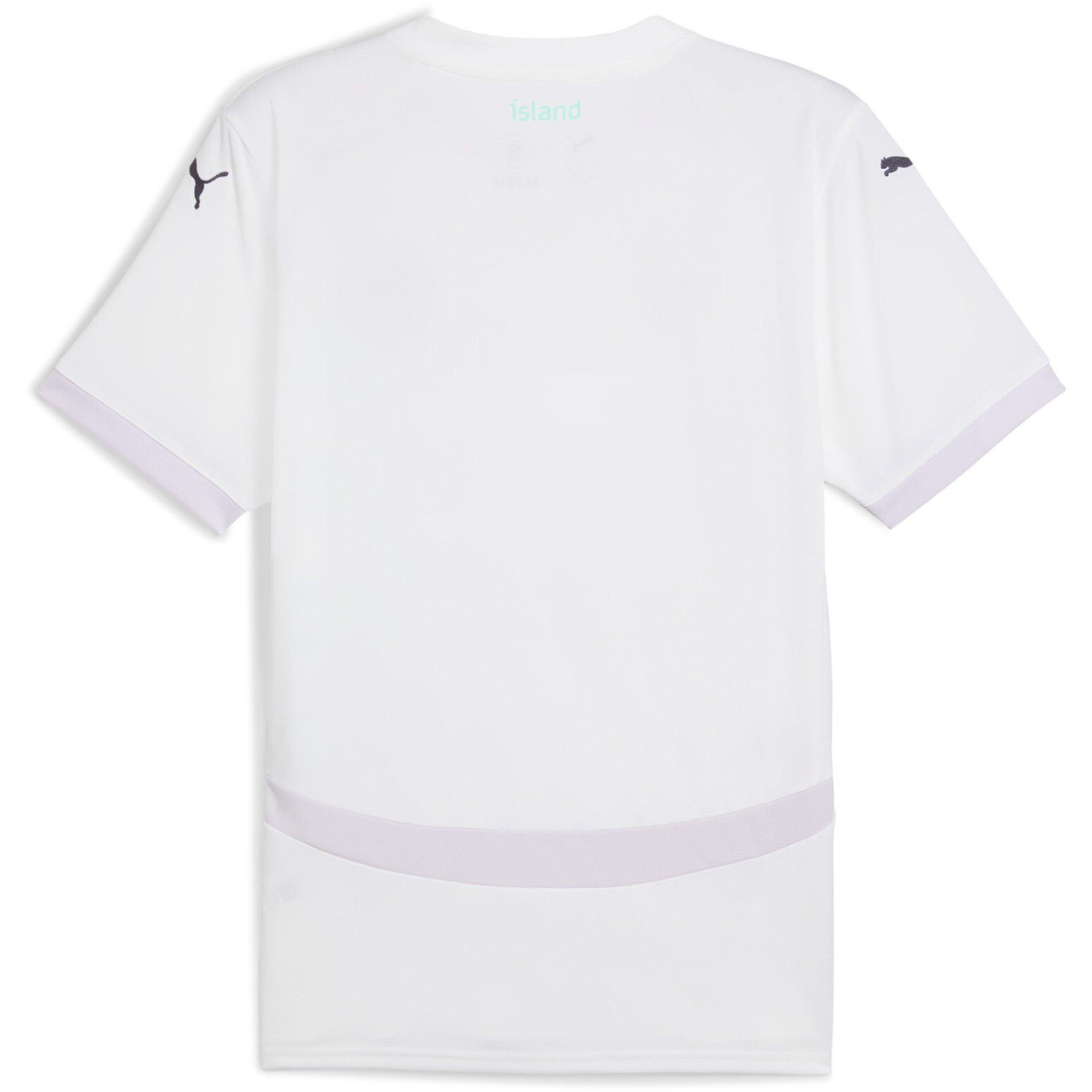 Bijelo/Mornarsko plava - Puma - Iceland Away Shirt 2025 Adults - 2