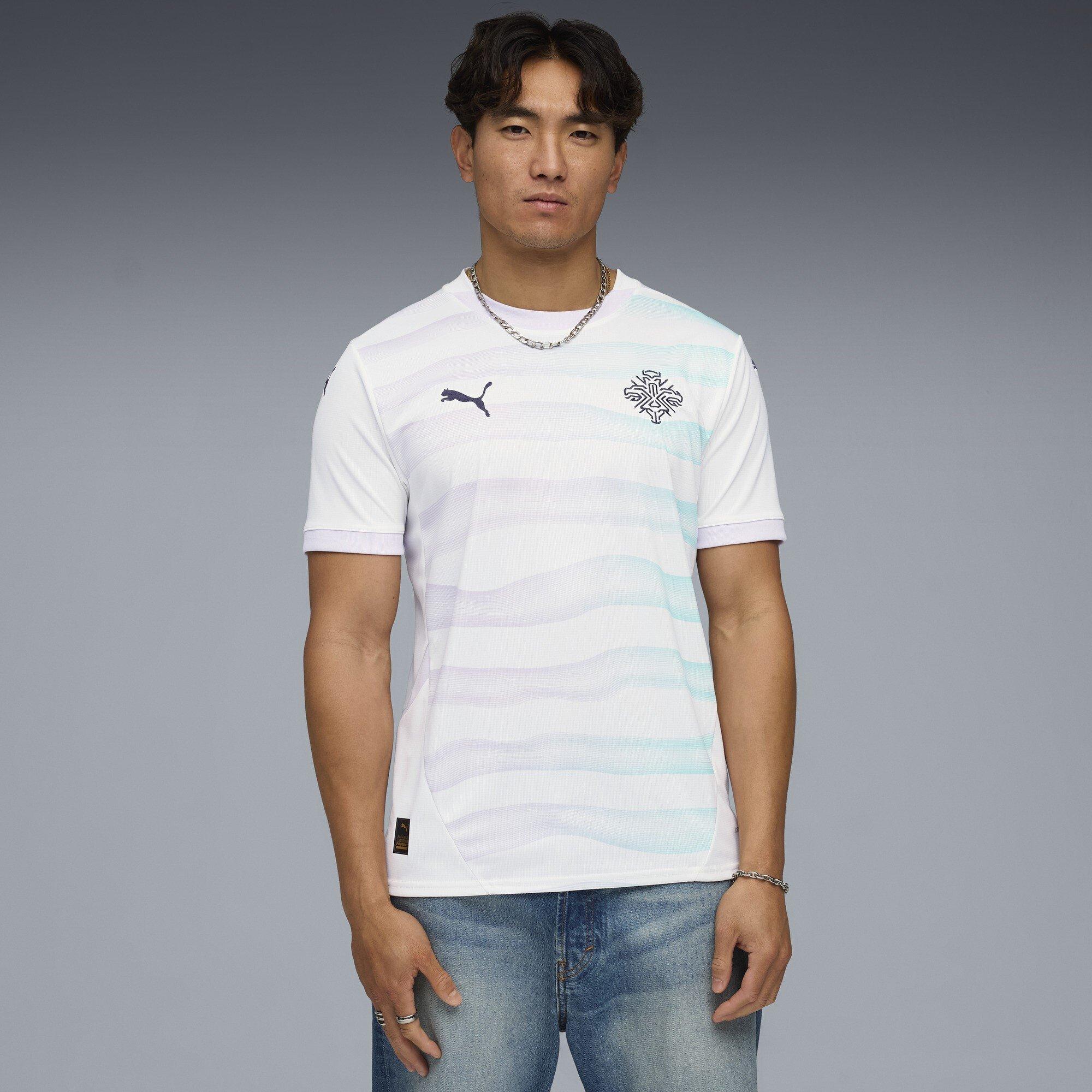 Bijelo/Mornarsko plava - Puma - Iceland Away Shirt 2025 Adults - 3