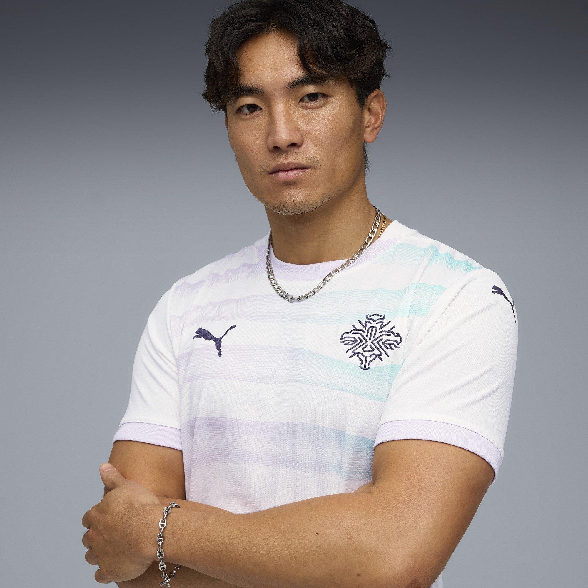 Bijelo/Mornarsko plava - Puma - Iceland Away Shirt 2025 Adults - 4