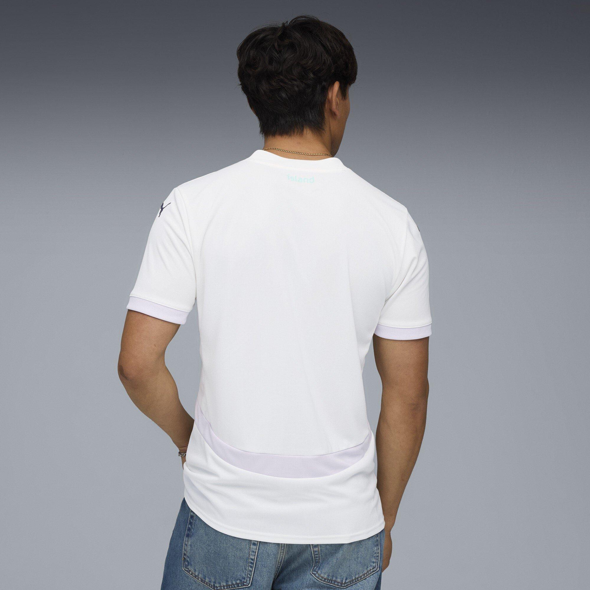 Bijelo/Mornarsko plava - Puma - Iceland Away Shirt 2025 Adults - 5