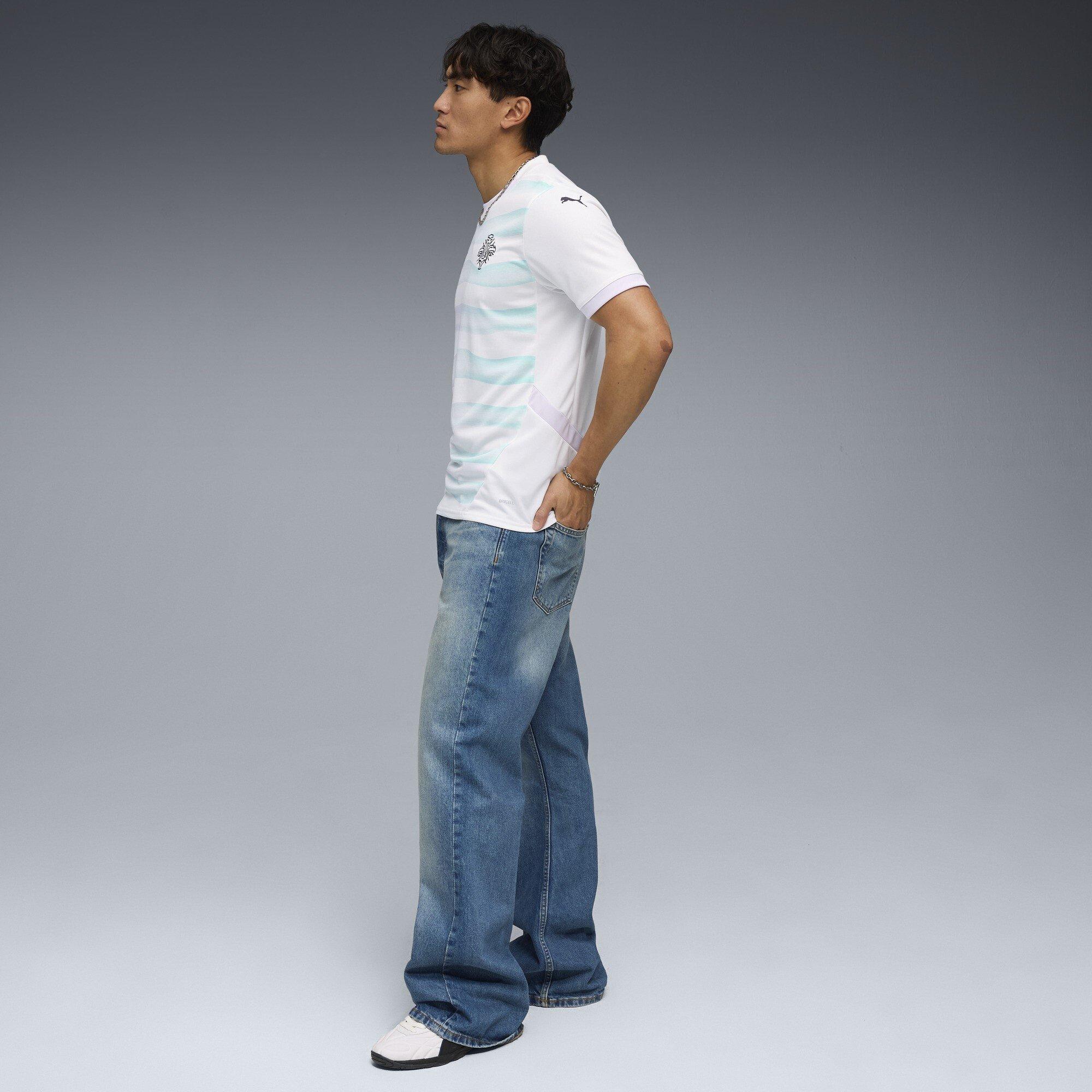 Bijelo/Mornarsko plava - Puma - Iceland Away Shirt 2025 Adults - 7