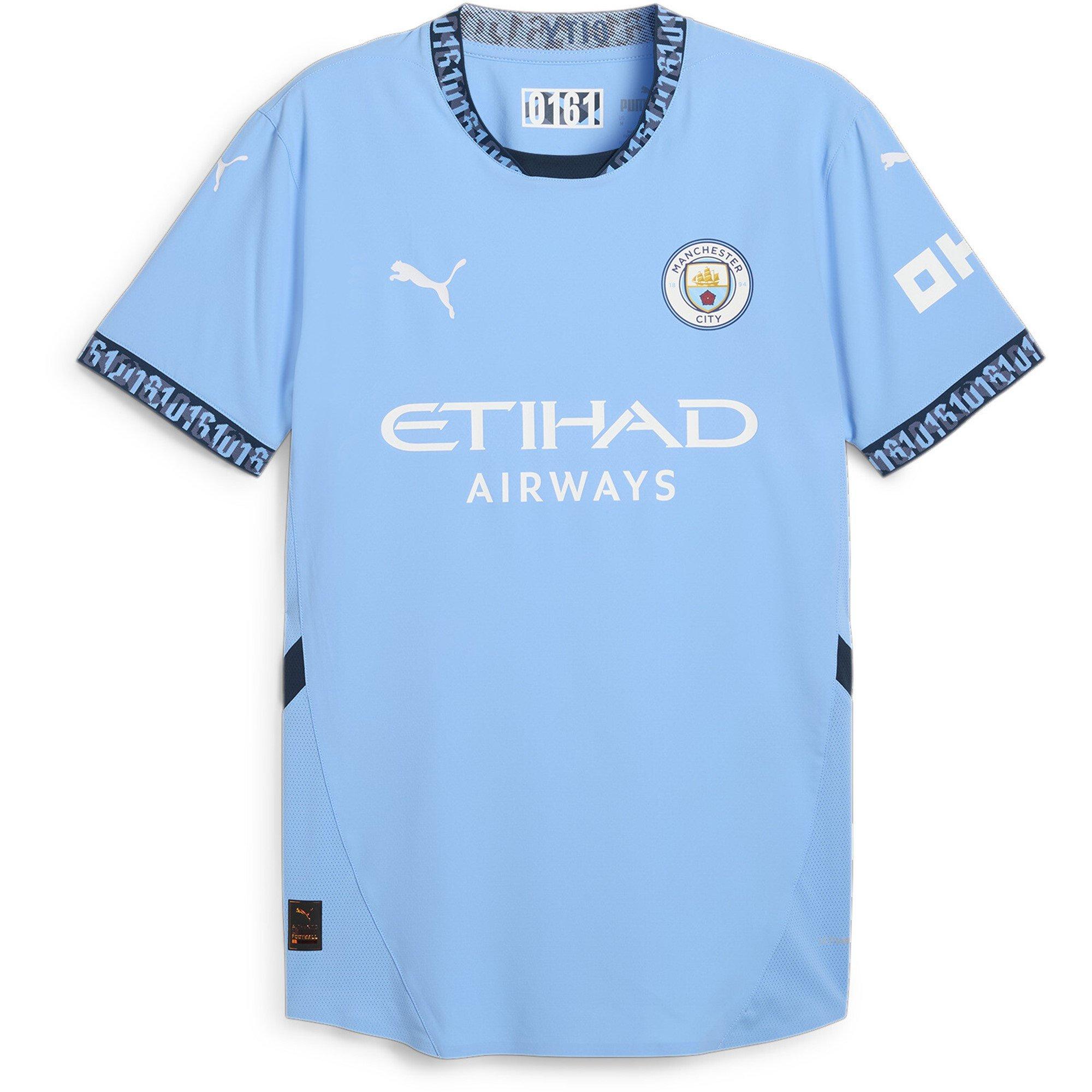 Manchester City Authentic Home Shirt 2024 2025