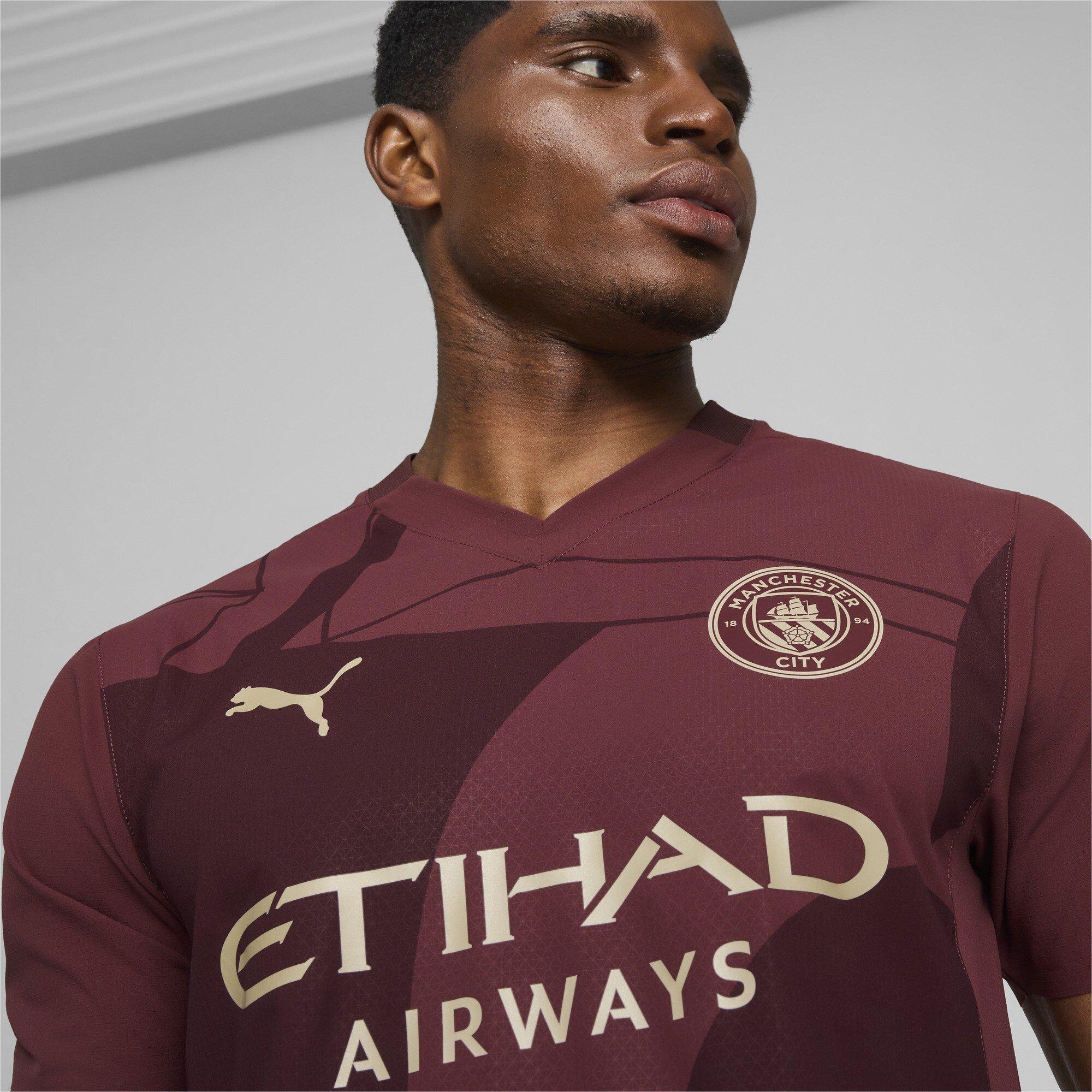 Puma Manchester City Authentic Third Shirt 2024 2025 Adults Maillots de replique domestique Sports Direct