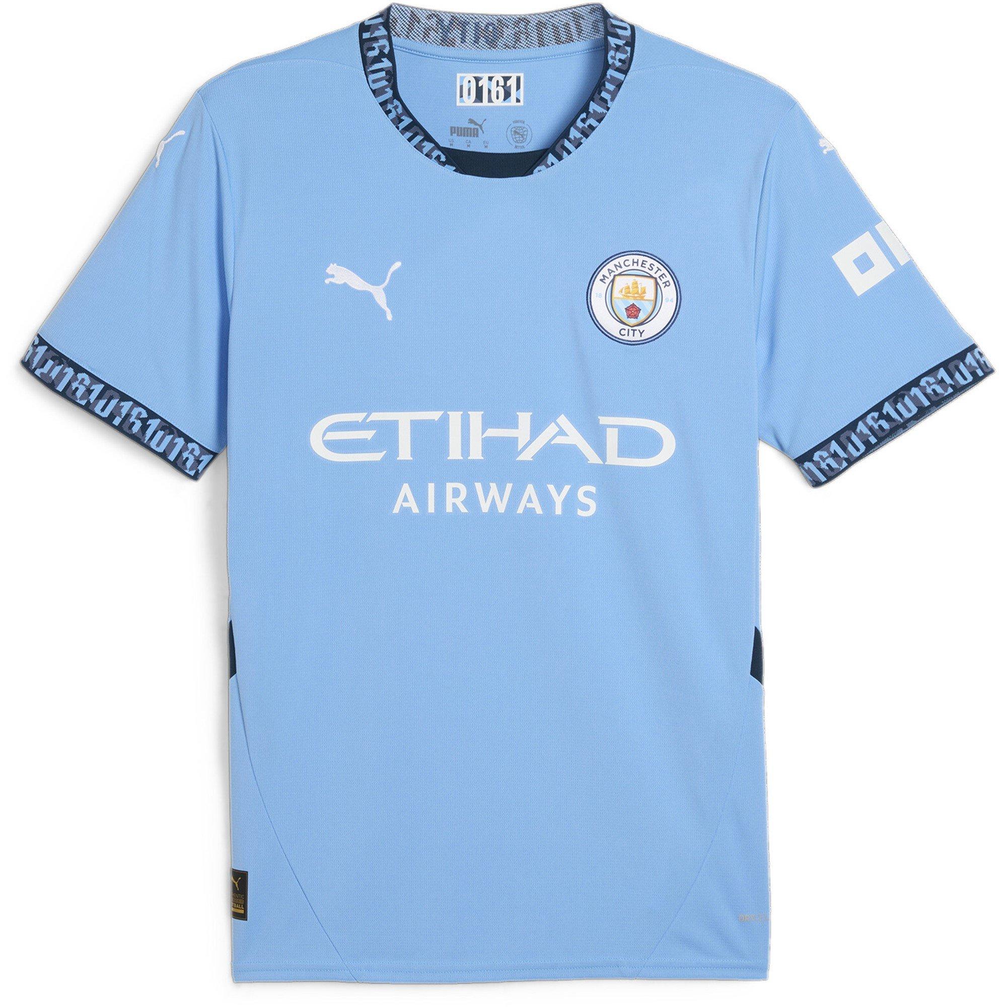 Blue - Puma - Manchester City Home Shirt 2024 2025 Adults - 1