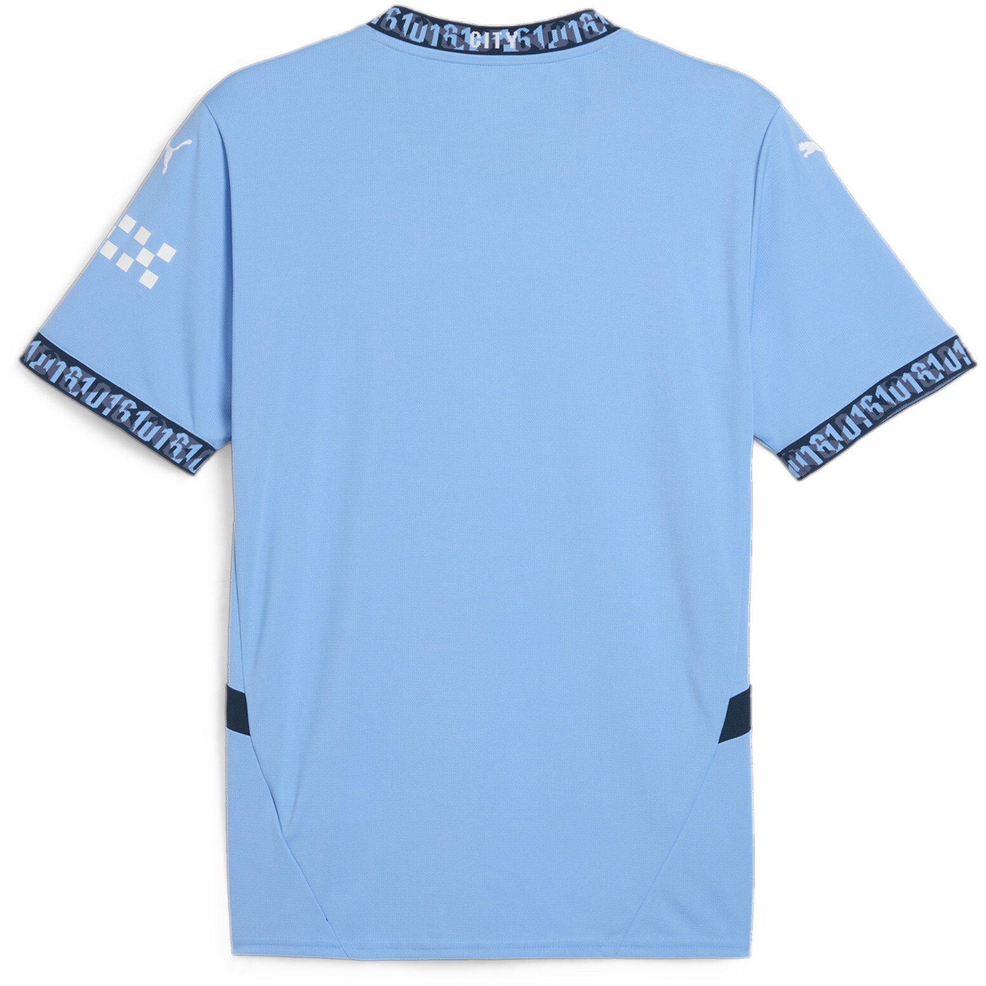 Blå - Puma - Manchester City Home Shirt 2024 2025 Adults - 8