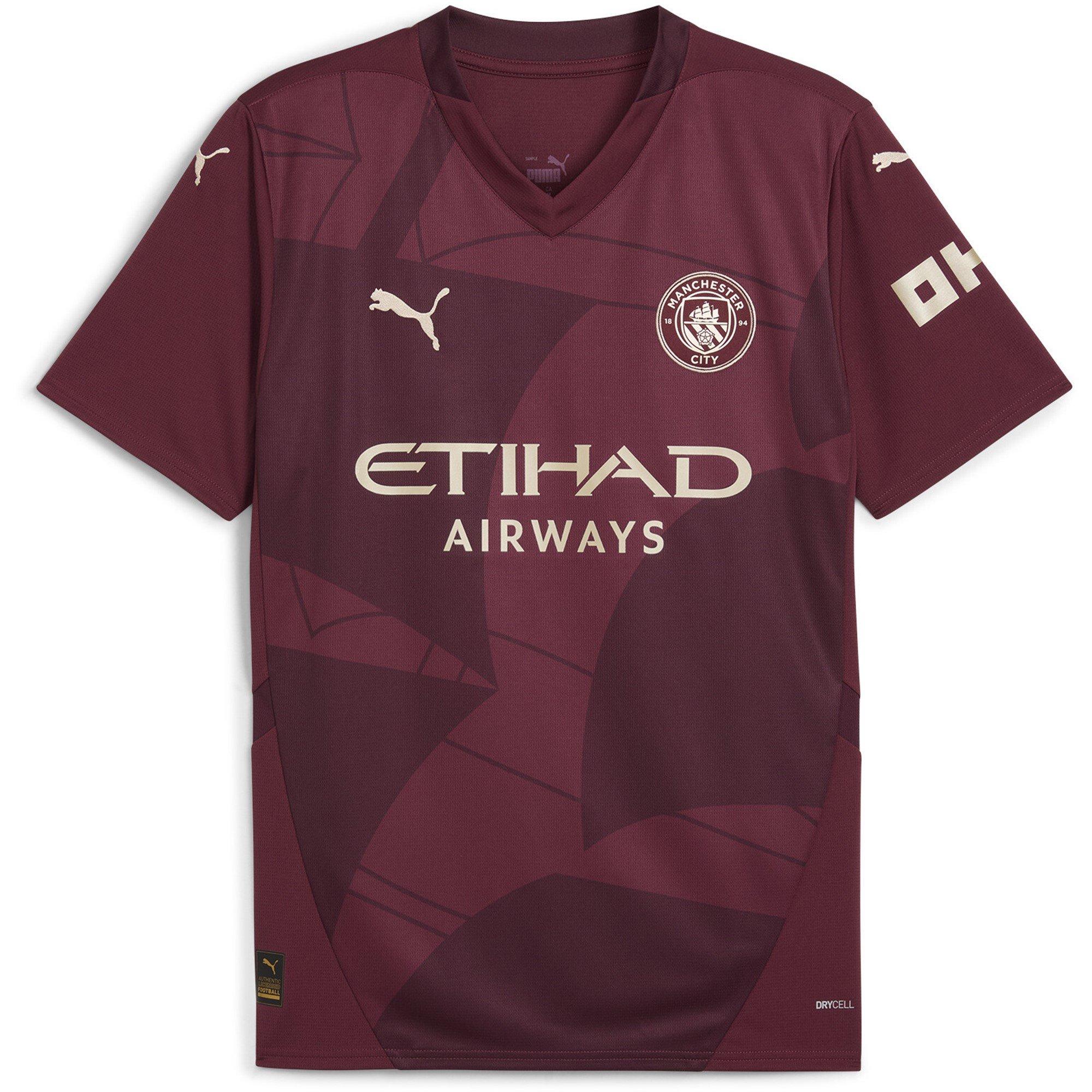 Rosso - Puma - Manchester City Third Shirt 2024 2025 Adults - 1