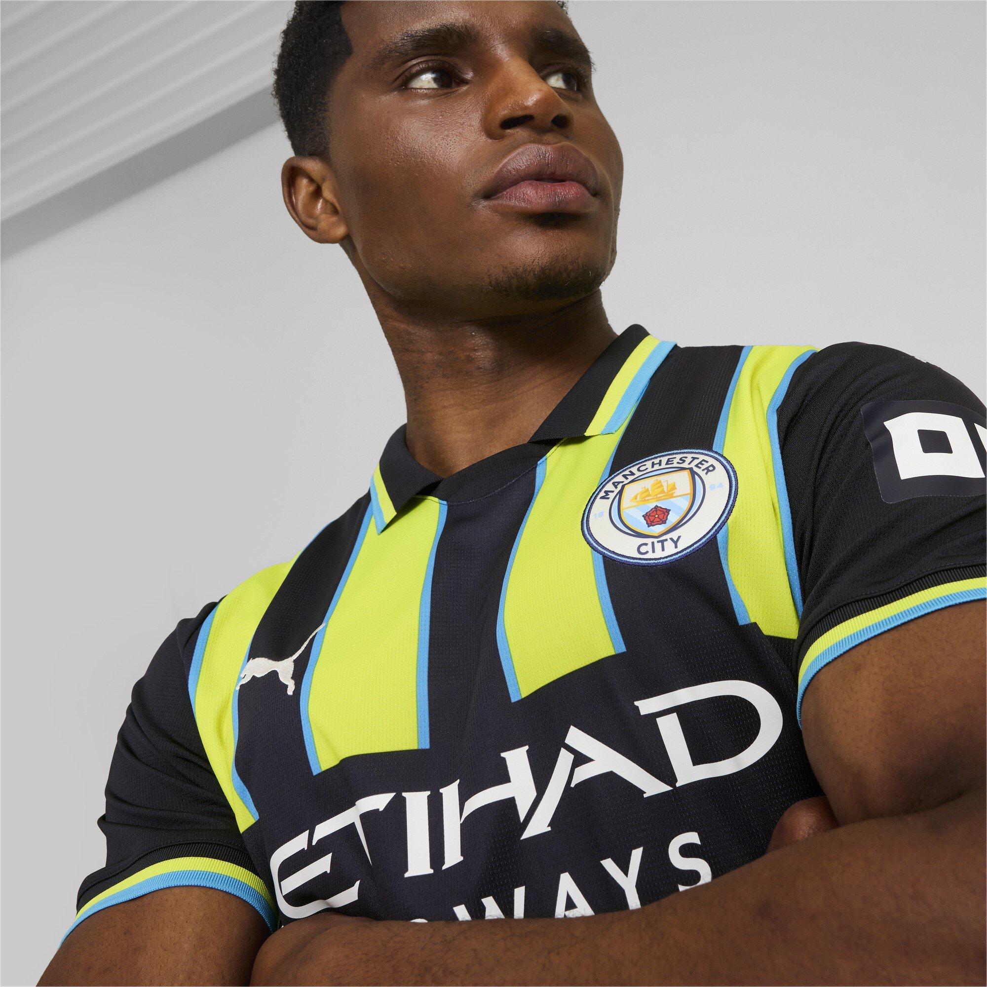 Žuta - Puma - Manchester City Away Shirt 2024 2025 Adults - 5