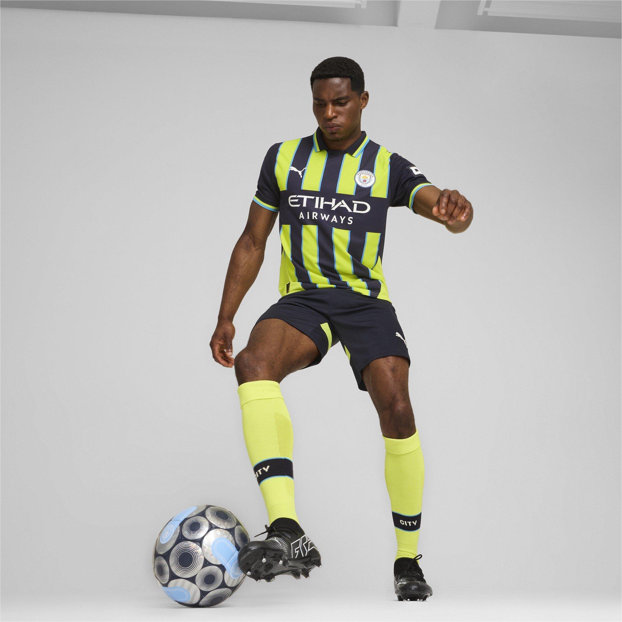 Žuta - Puma - Manchester City Away Shirt 2024 2025 Adults - 7