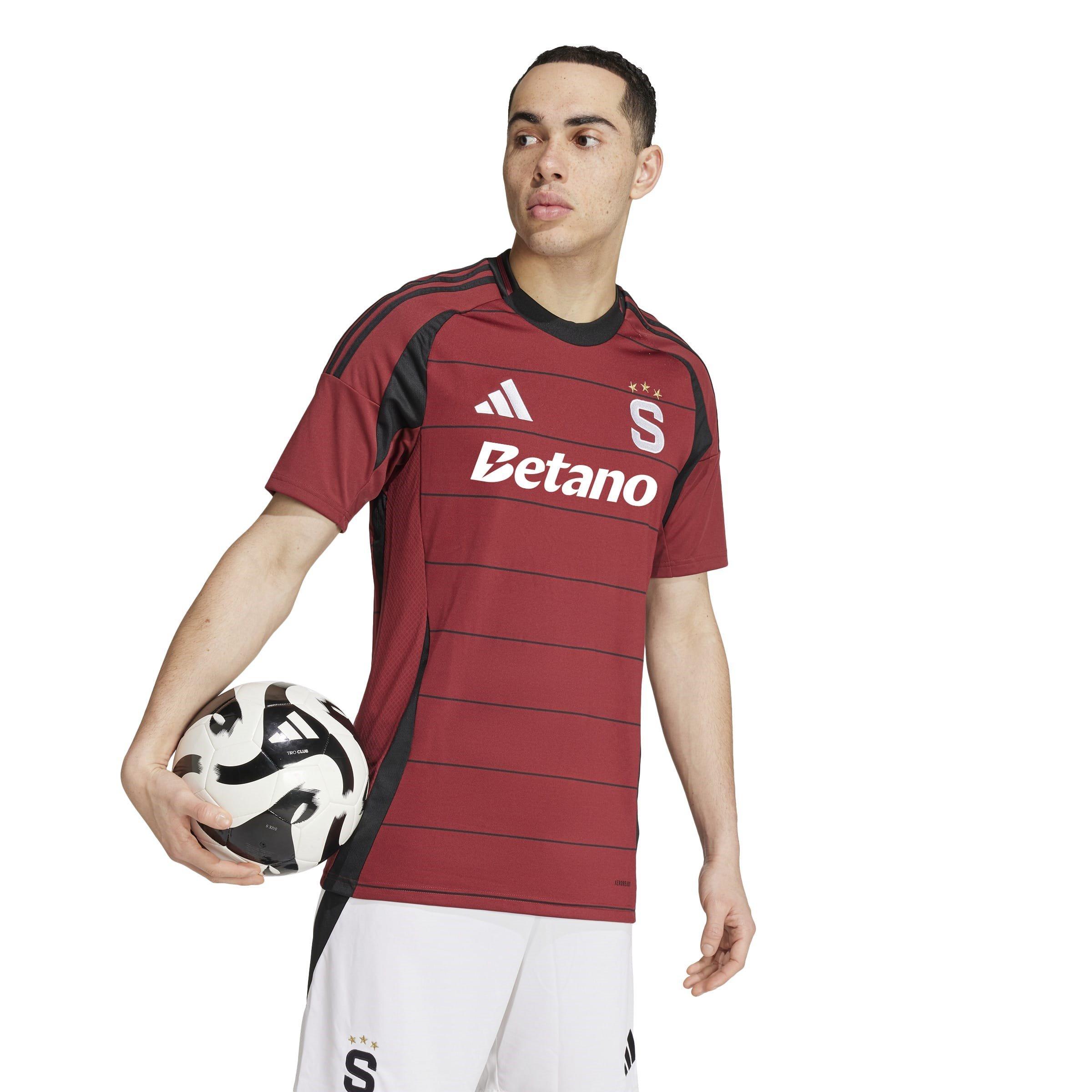 Rot - adidas - Sparta Prague Home Shirt 2024 2025 Adults - 4