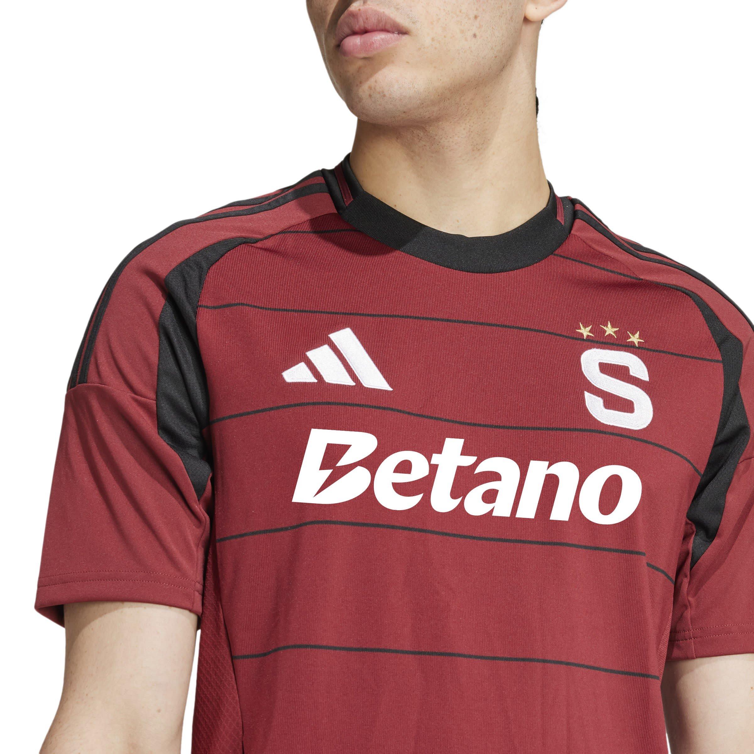Rot - adidas - Sparta Prague Home Shirt 2024 2025 Adults - 5