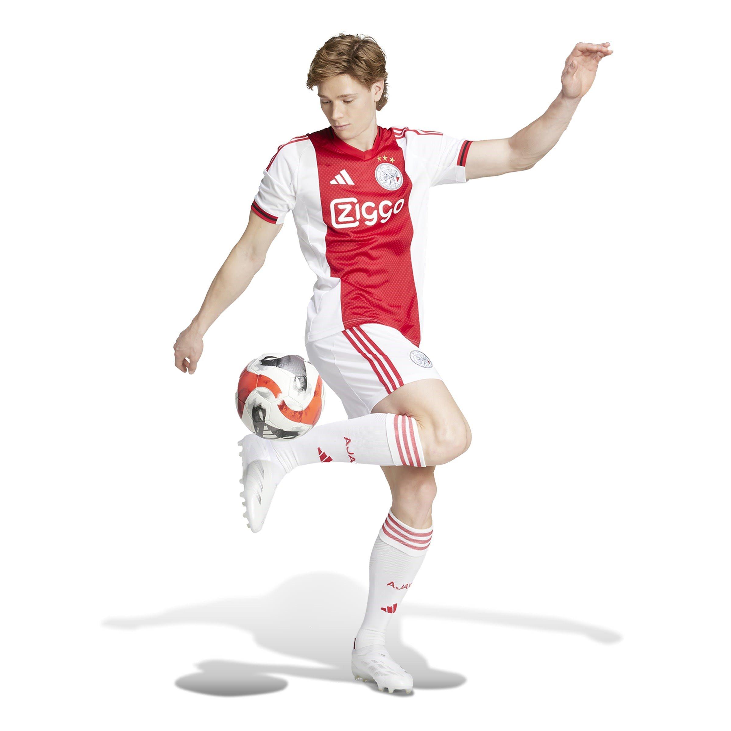 White - adidas - Ajax Home Shirt 2025 2026 Mens - 5