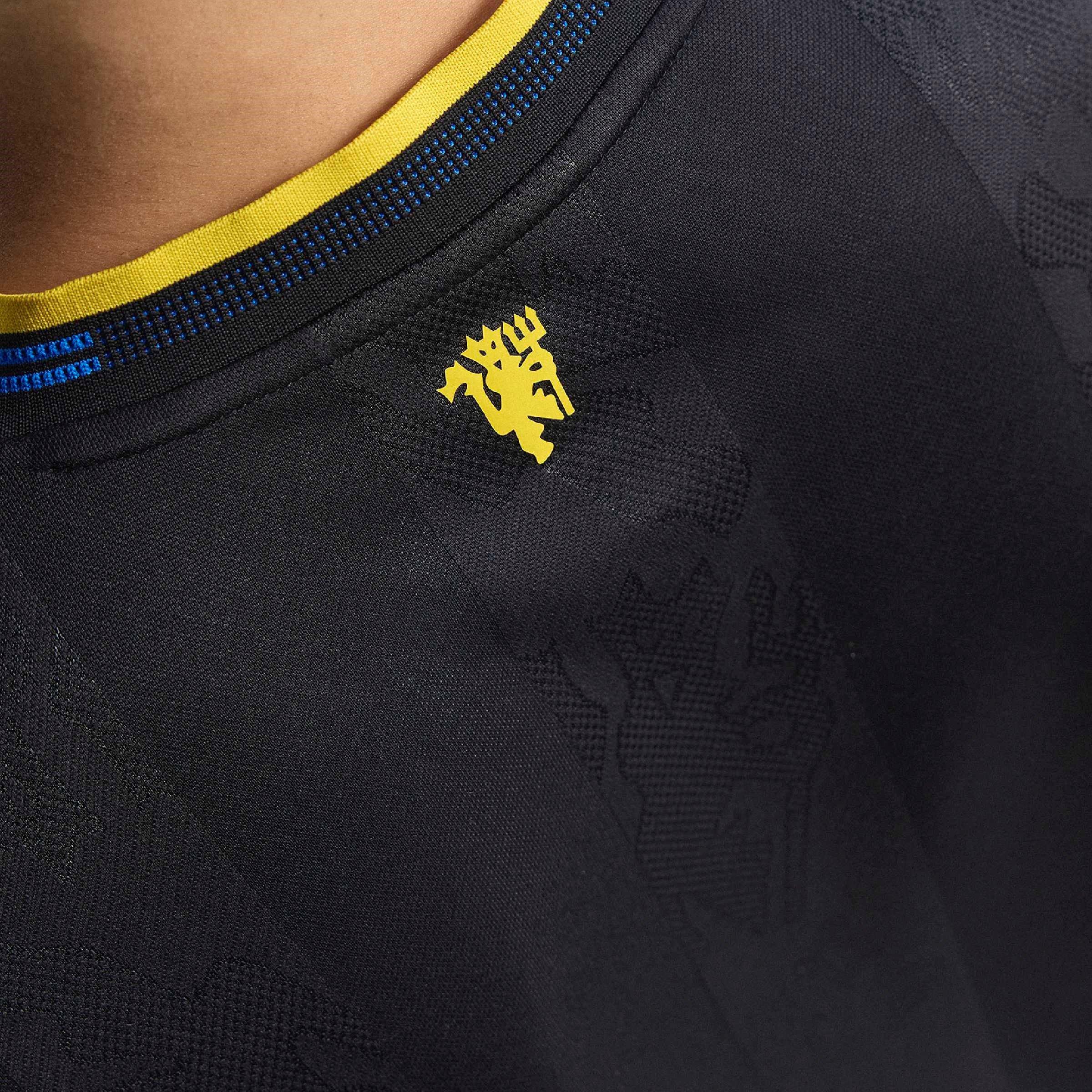 Schwarz - adidas - Manchester United Authentic Third Shirt 2025 2026 Adults - 13