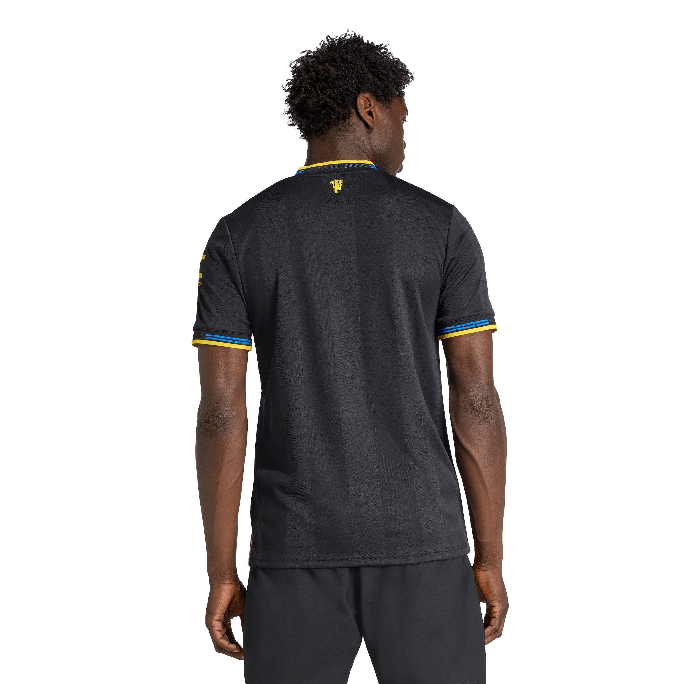 Schwarz - adidas - Manchester United Authentic Third Shirt 2025 2026 Adults - 4