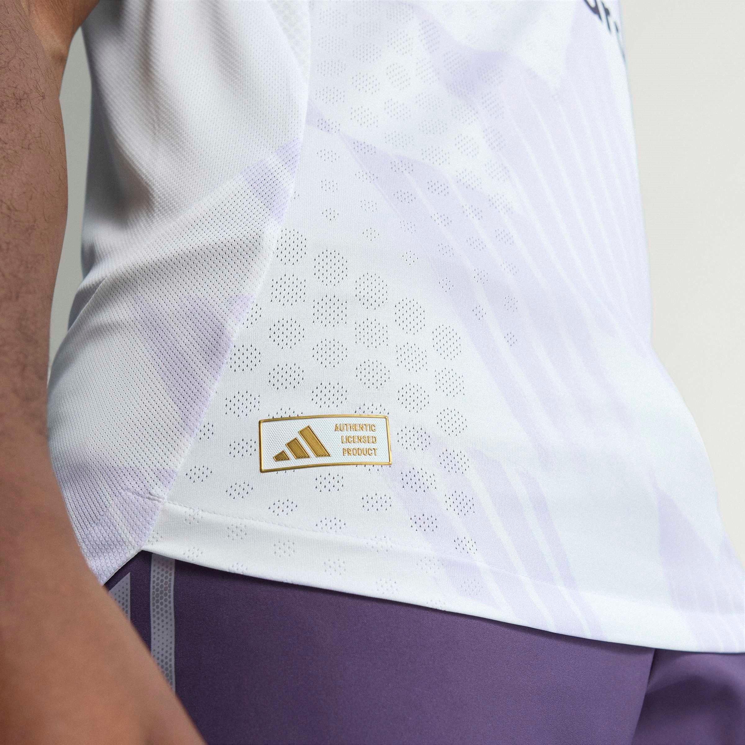 White - adidas - Manchester United Away Authentic Shirt 2025 2026 Adults - 13