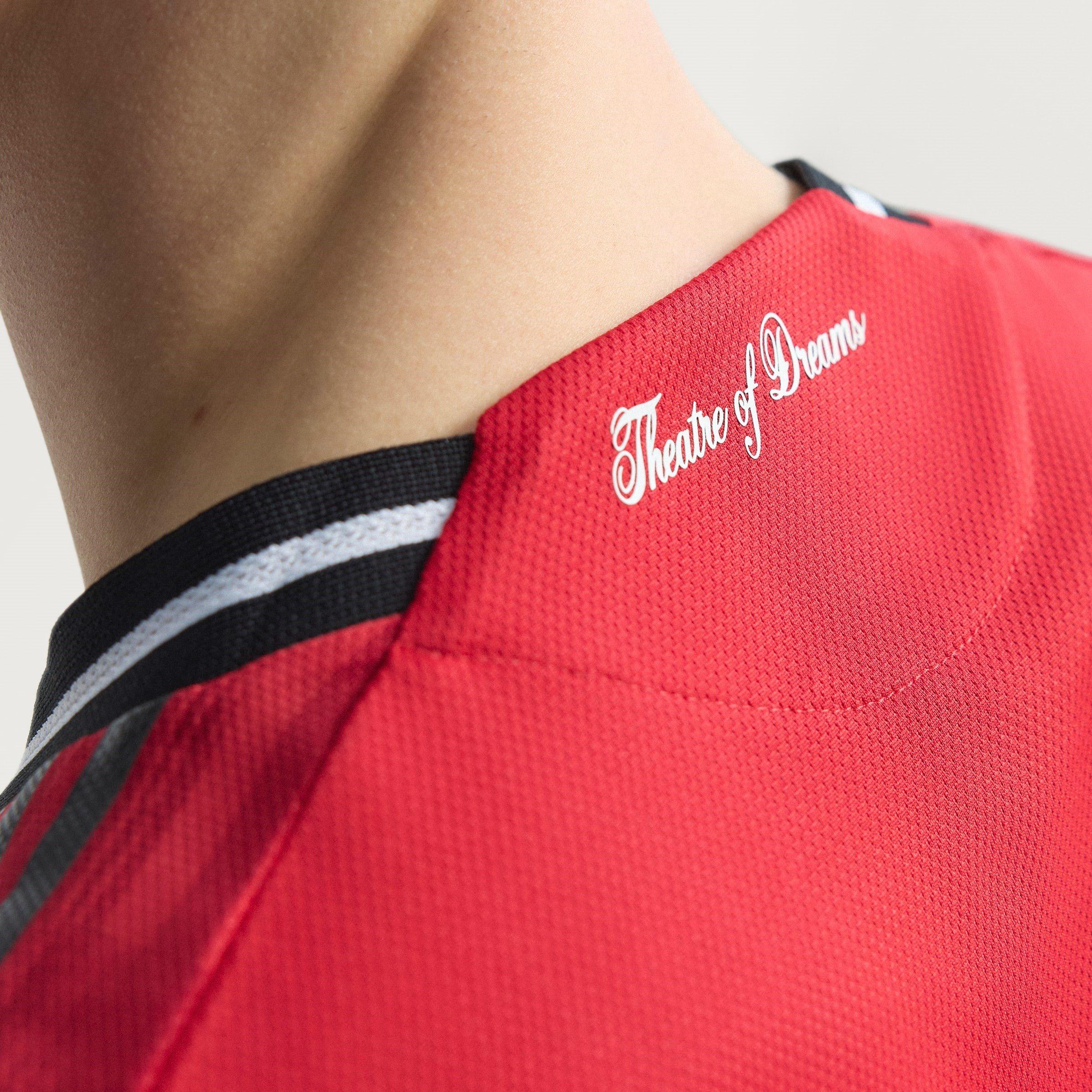 Rood - adidas - Manchester United Authentic Home Shirt 2025 2026 Adults - 12