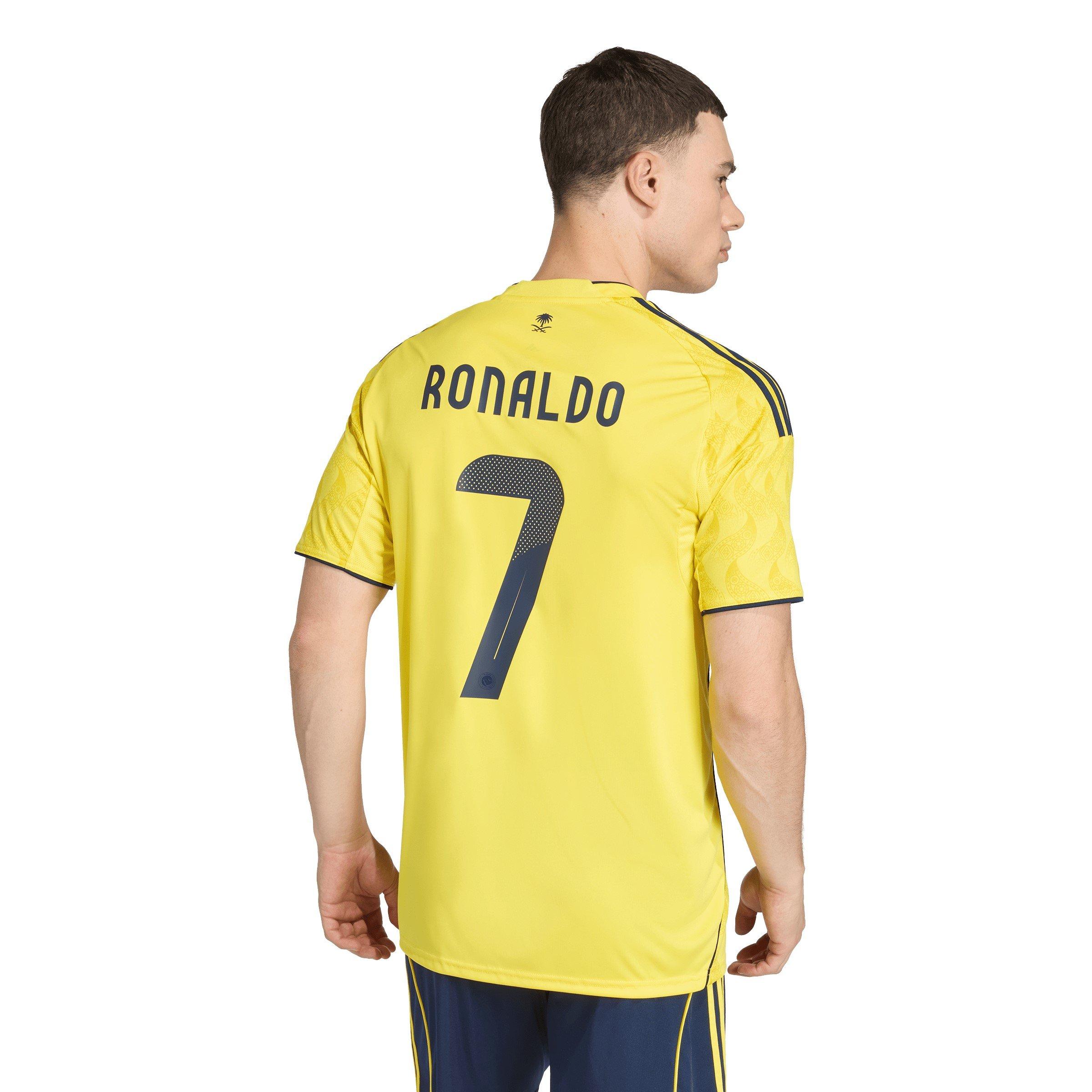 Yellow/Blue - adidas - Al Nassr Ronaldo Home Shirt 2025 2026 Adults - 4