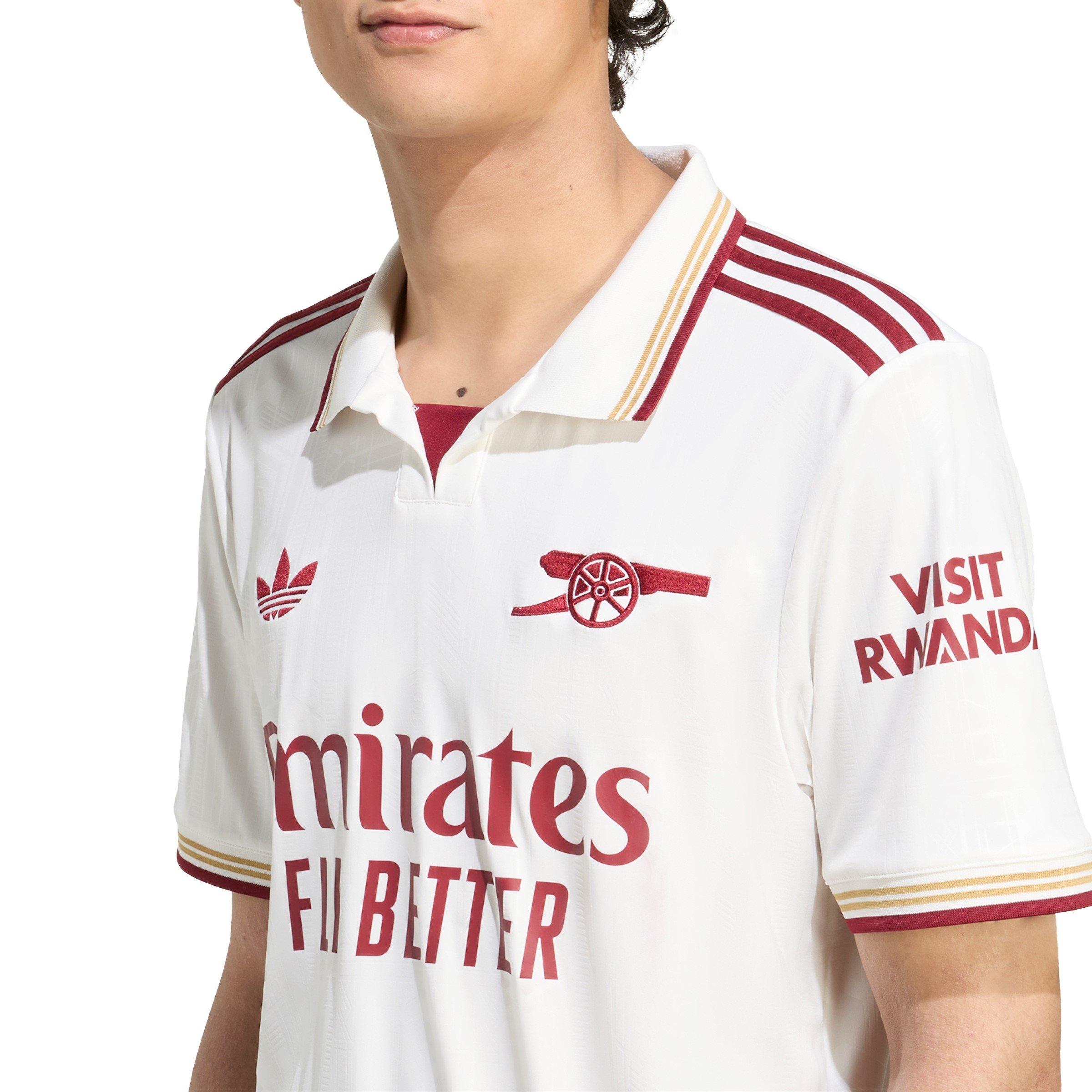 Hvid/Rød - adidas - Arsenal Third Shirt 2025 2026 Adults - 5