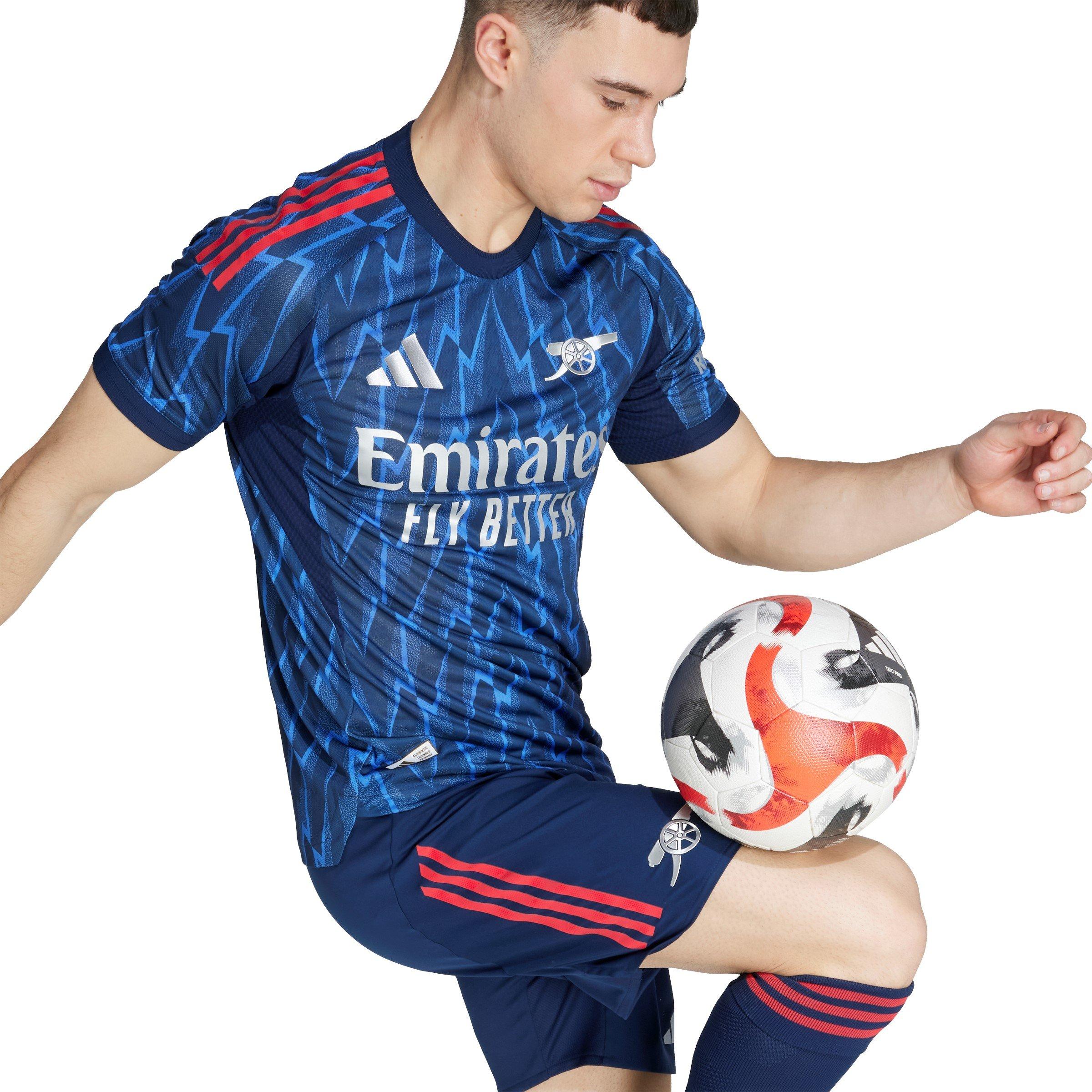 Blue/Grey - adidas - Arsenal Authentic Away Shirt 2025 2026 Adults - 8