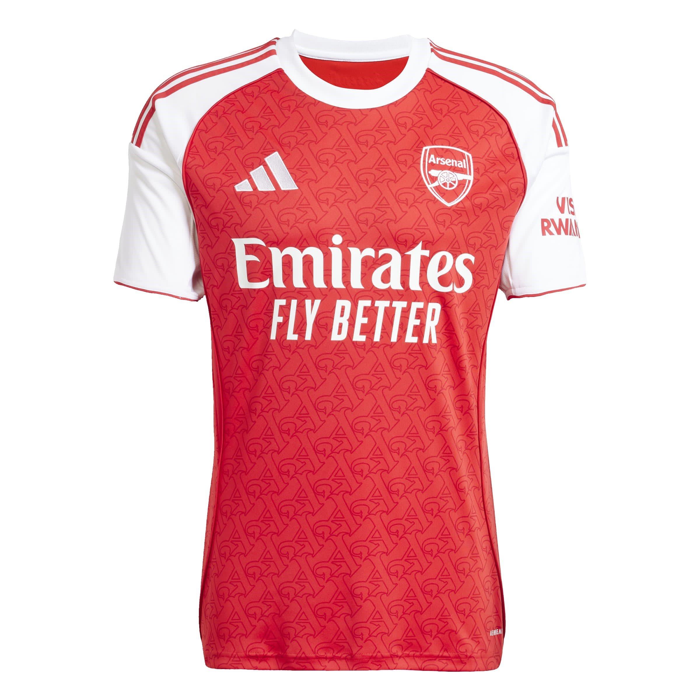 Adidas Men's Arsenal Home Shirt 2025 2026 Adults - Red/White - M