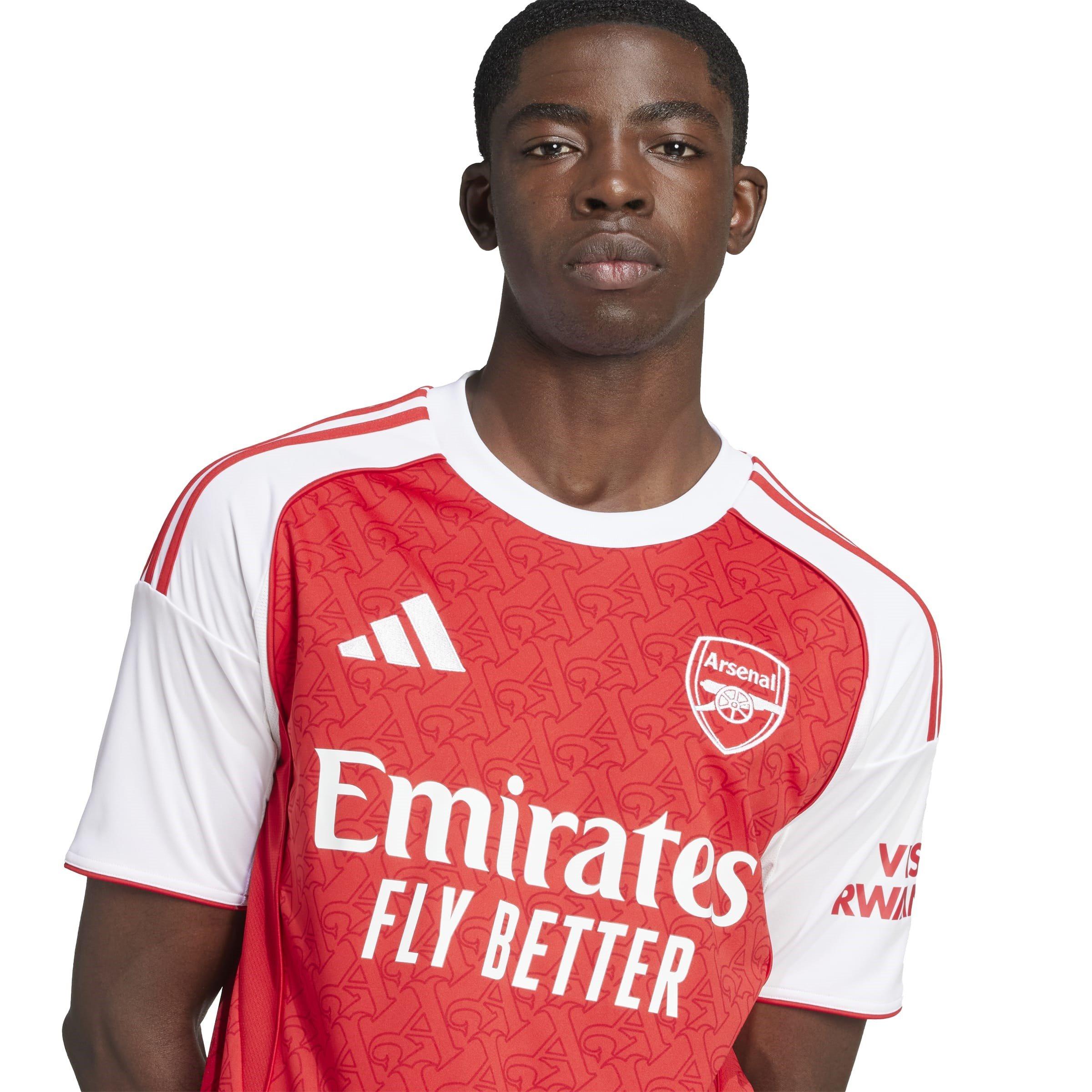 Red/White - adidas - Arsenal Home Shirt 2025 2026 Adults - 5
