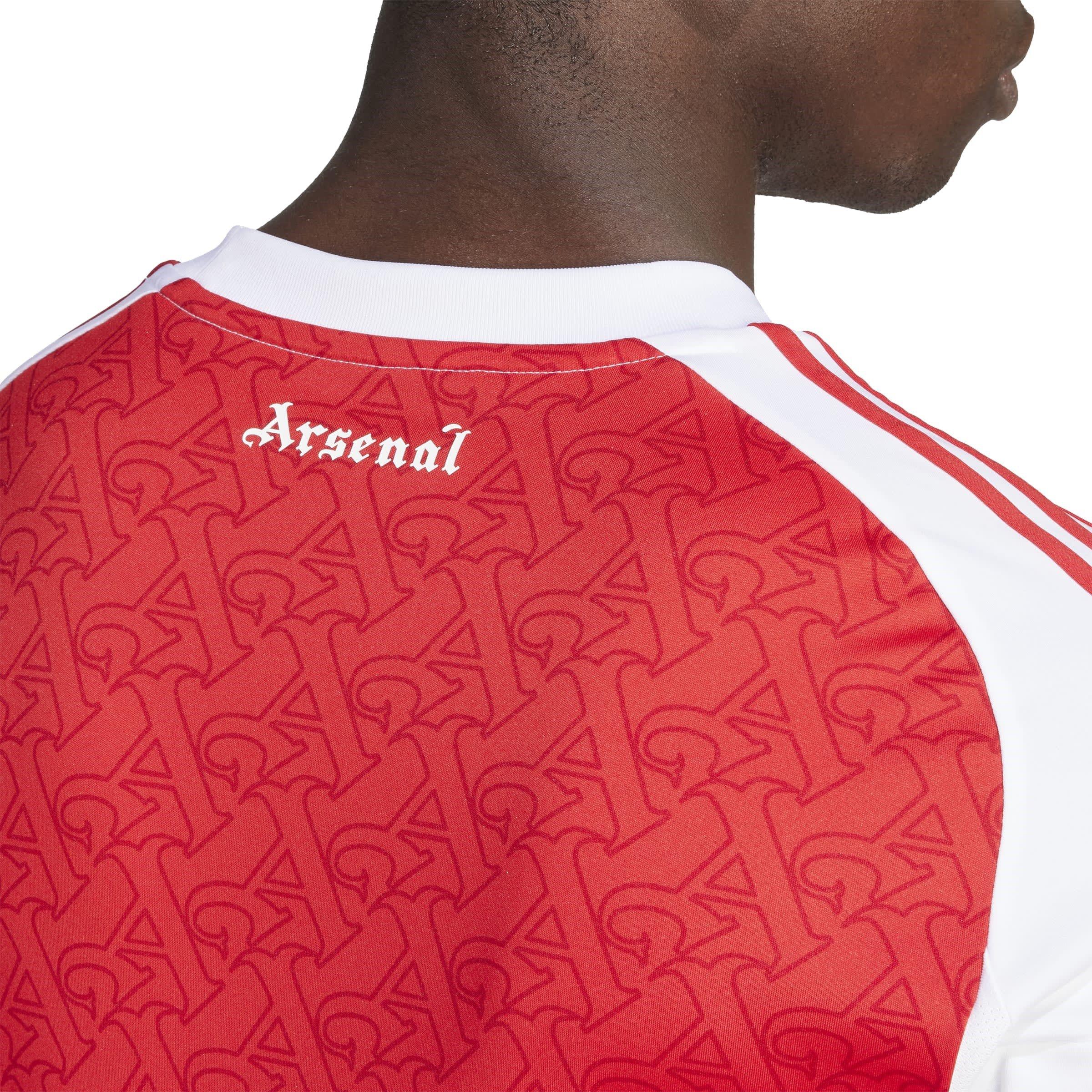 Red/White - adidas - Arsenal Home Shirt 2025 2026 Adults - 6