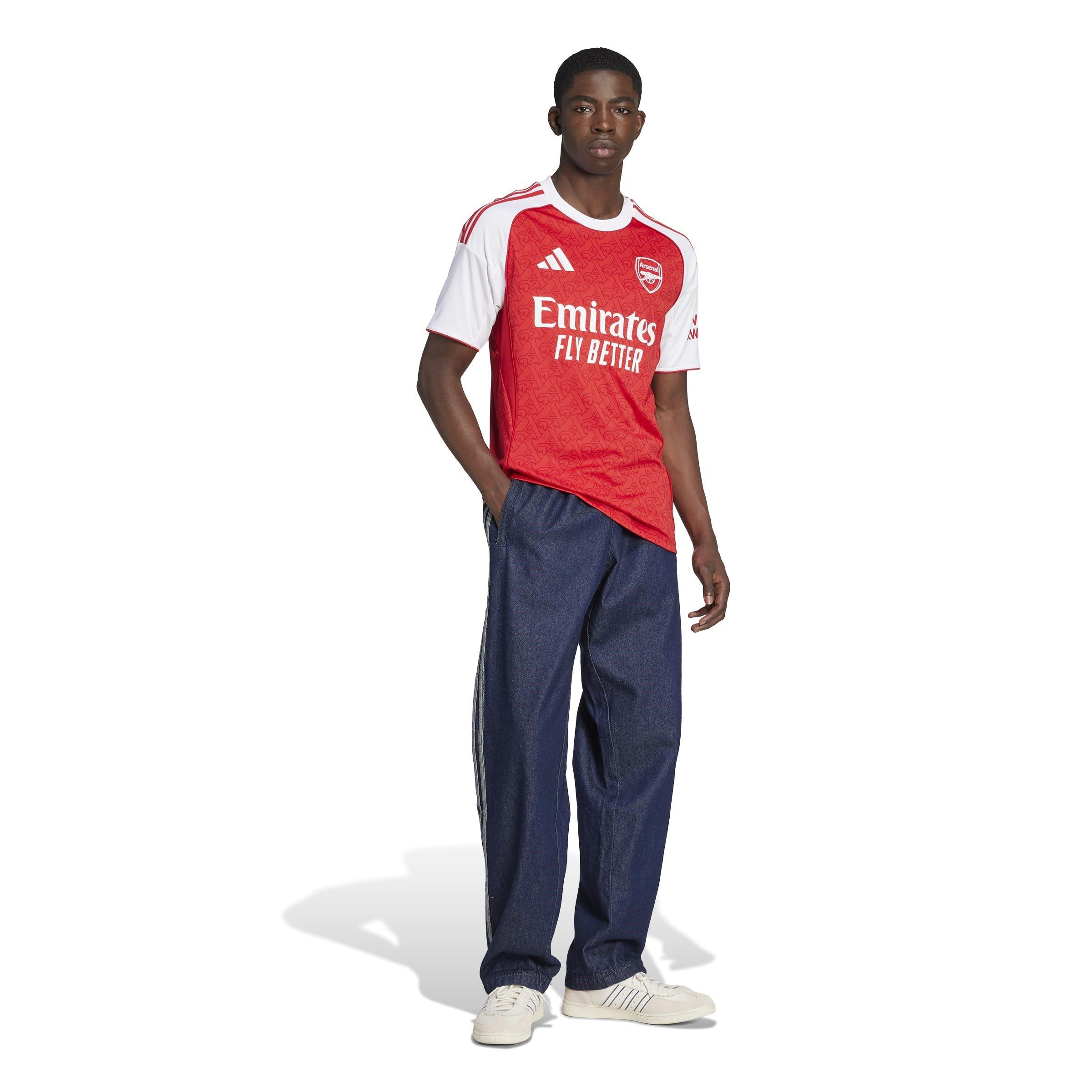 Red/White - adidas - Arsenal Home Shirt 2025 2026 Adults - 7