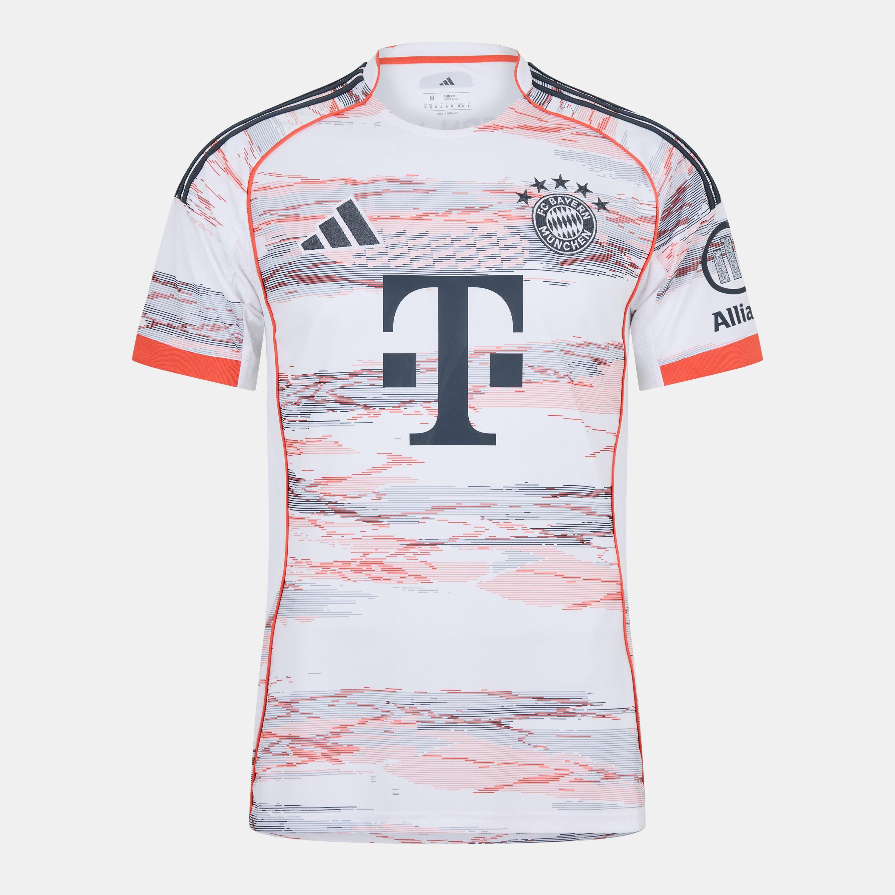 adidas Bayern Munich Away Shirt 2025 2026 Adults Domestic