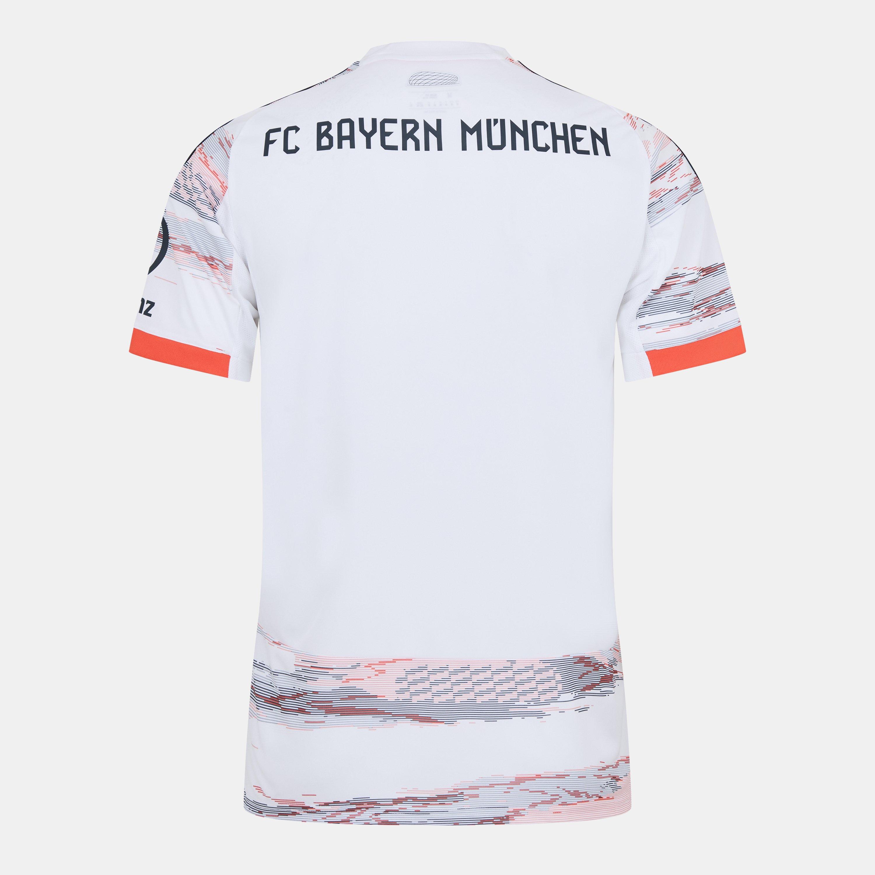 White - adidas - Bayern Munich Away Shirt 2025 2026 Adults - 2