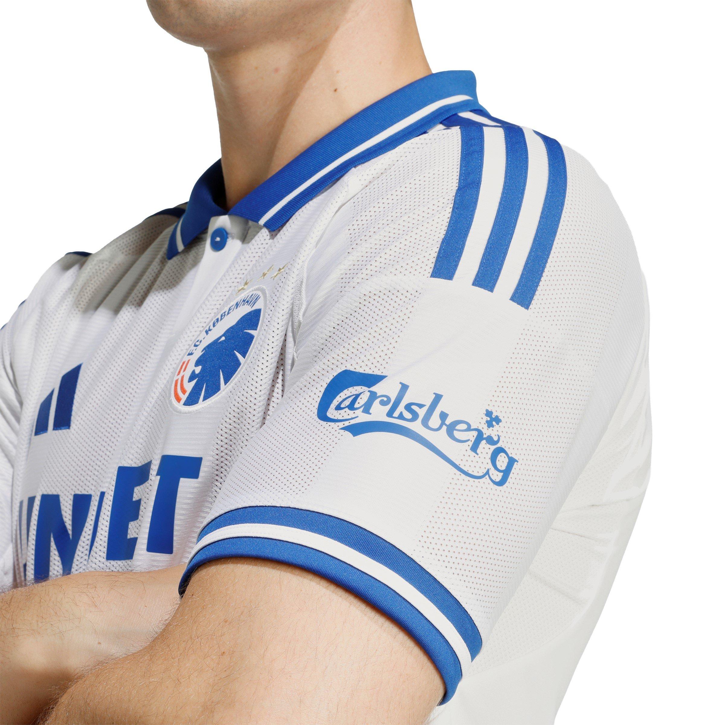 White/Blue - adidas - Copenhagen Home Shirt 2025 2026 Adults - 8