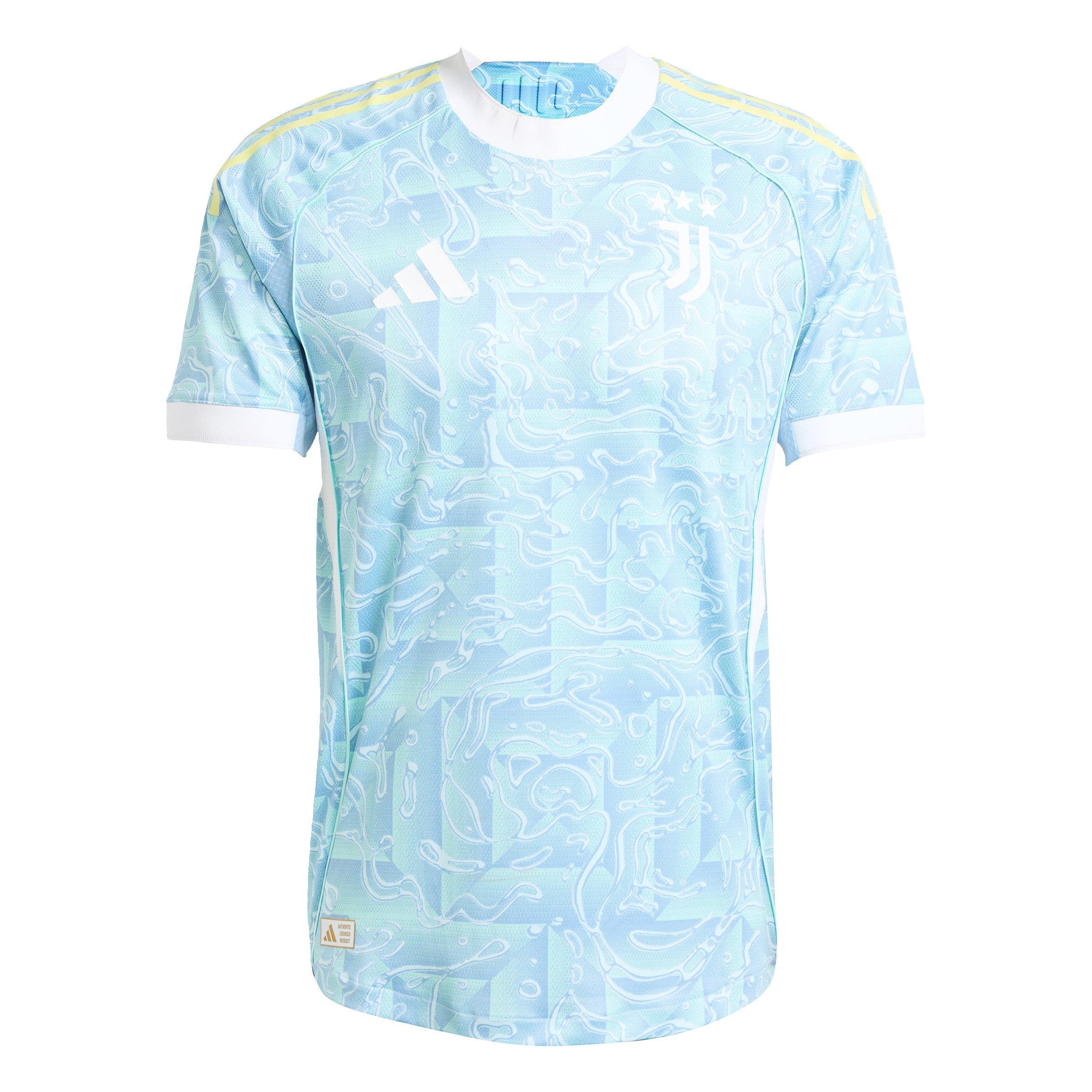 Adidas Men's Juventus Authentic Away Shirt 2025 2026 Adults - Blue - L