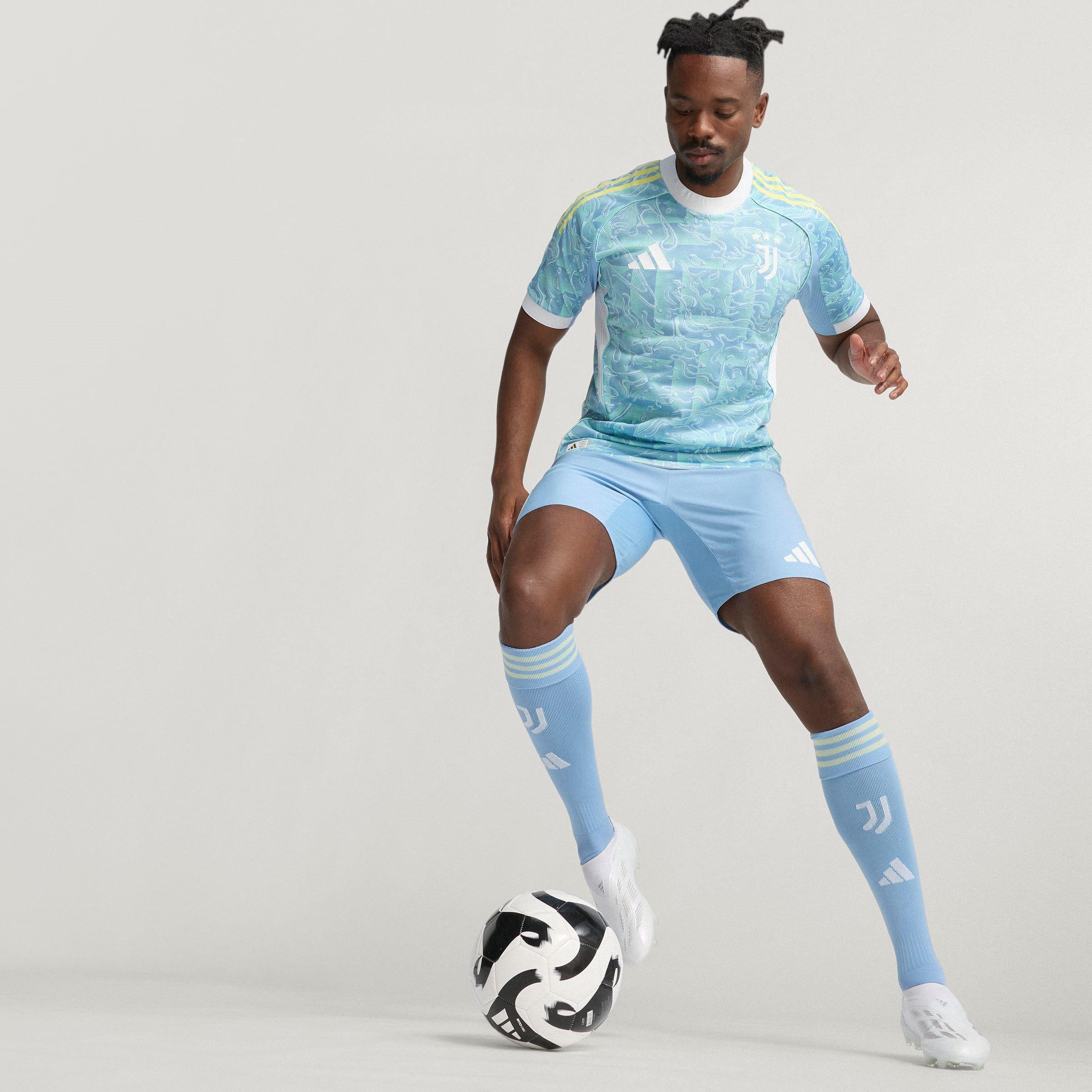 Blu - adidas - Juventus Authentic Away Shirt 2025 2026 Adults - 7