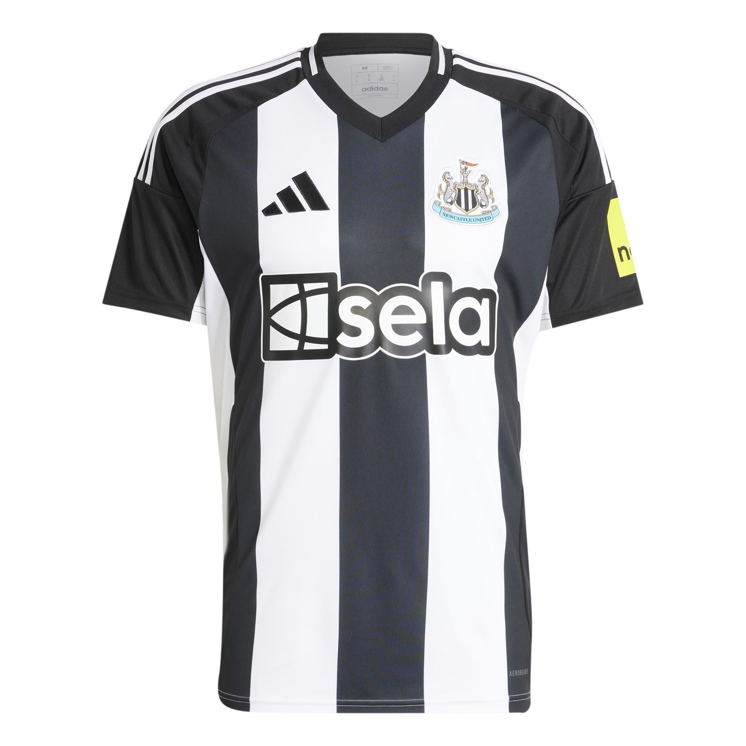 Blk/Wht/Onix - adidas - Newcastle United Home Shirt 2024 2025 Adults - 1