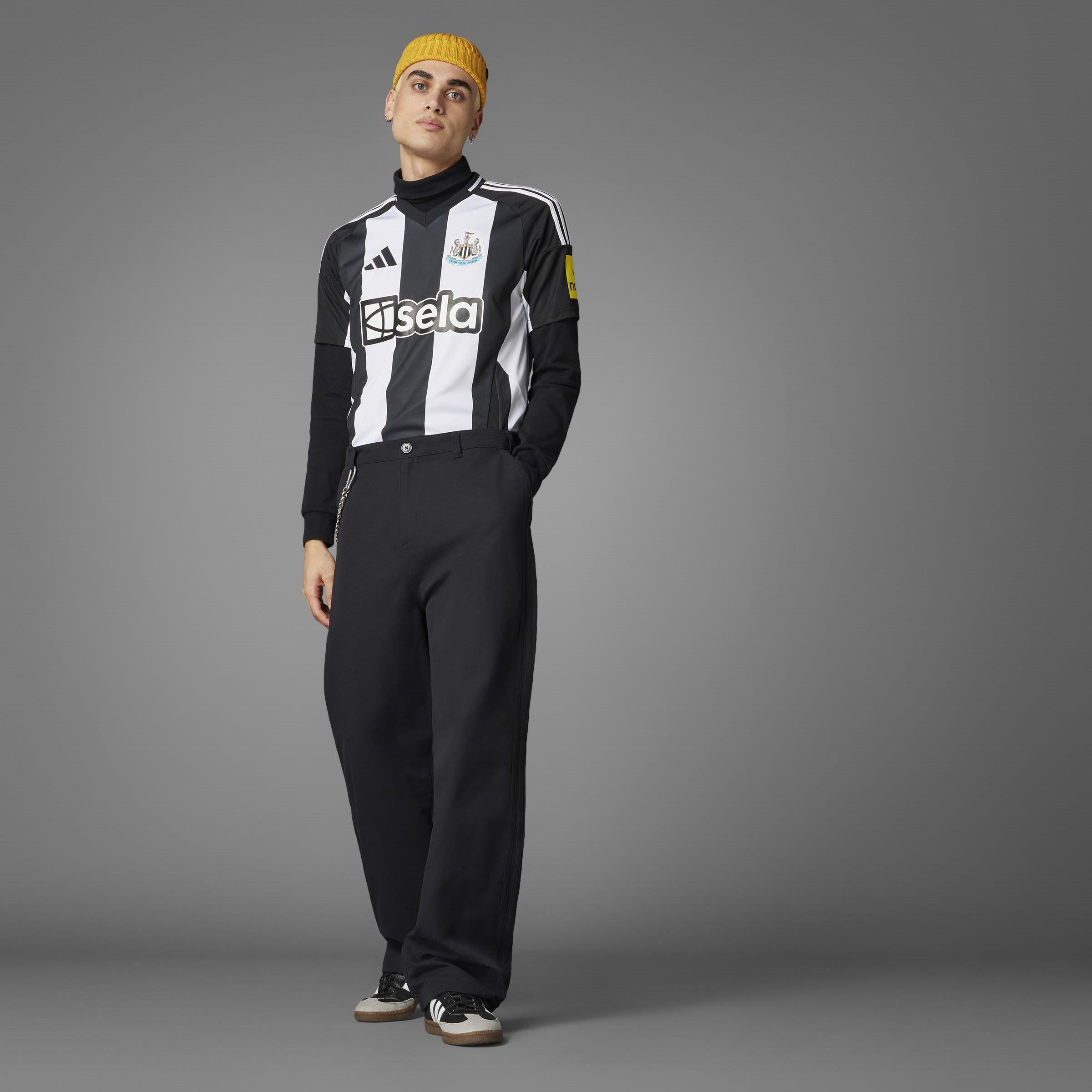 Blk/Wht/Onix - adidas - Newcastle United Home Shirt 2024 2025 Adults - 12