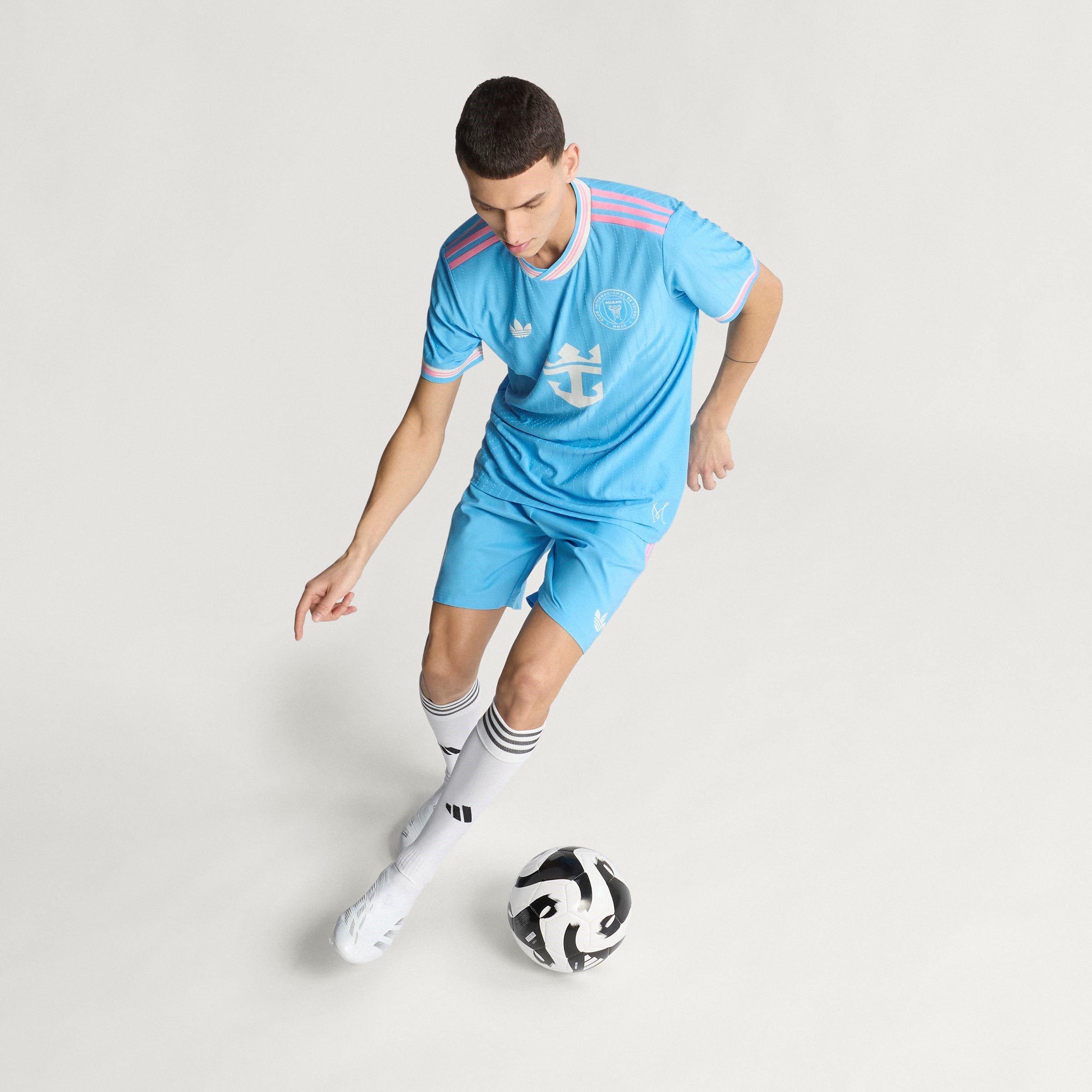 Blue - adidas - adidas Inter Miami Authentic Third Shirt 2025 2026 Adults - 15